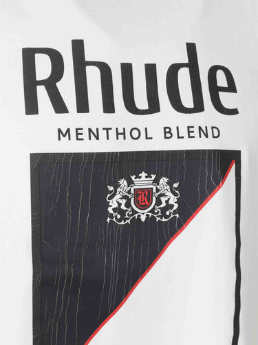 Rhude Hombre Barcelona Camiseta Cuello Redondo color Crema sku 553-004320 01 - Foto 3