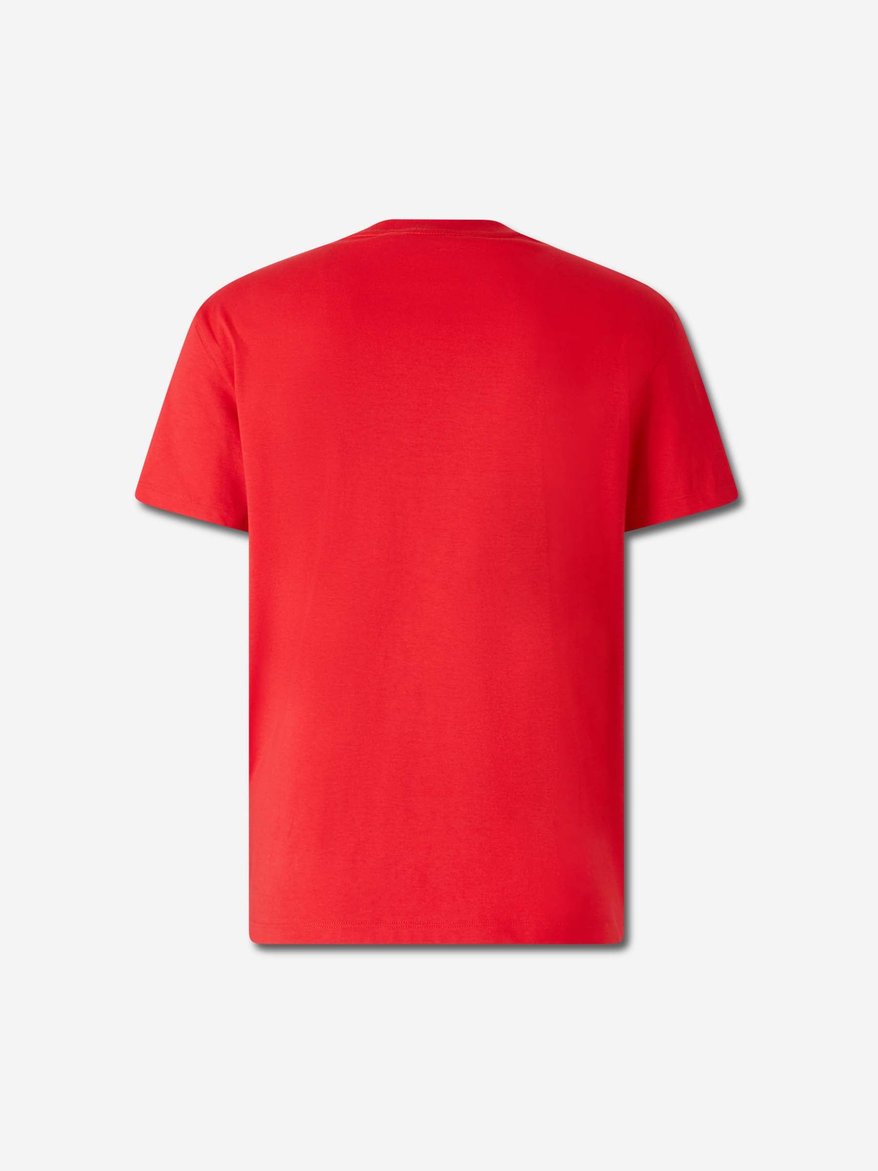 Valentino Hombre Barcelona Camiseta Algodón color Rojo sku 553-004324 01 - Foto 2