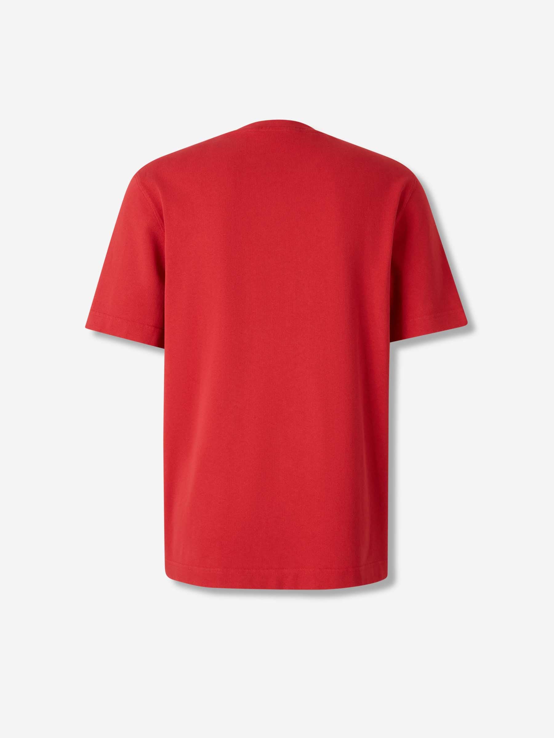 Jacquemus Hombre Barcelona Camiseta Gros Grain color Rojo sku 553-004333 02 - Foto 2
