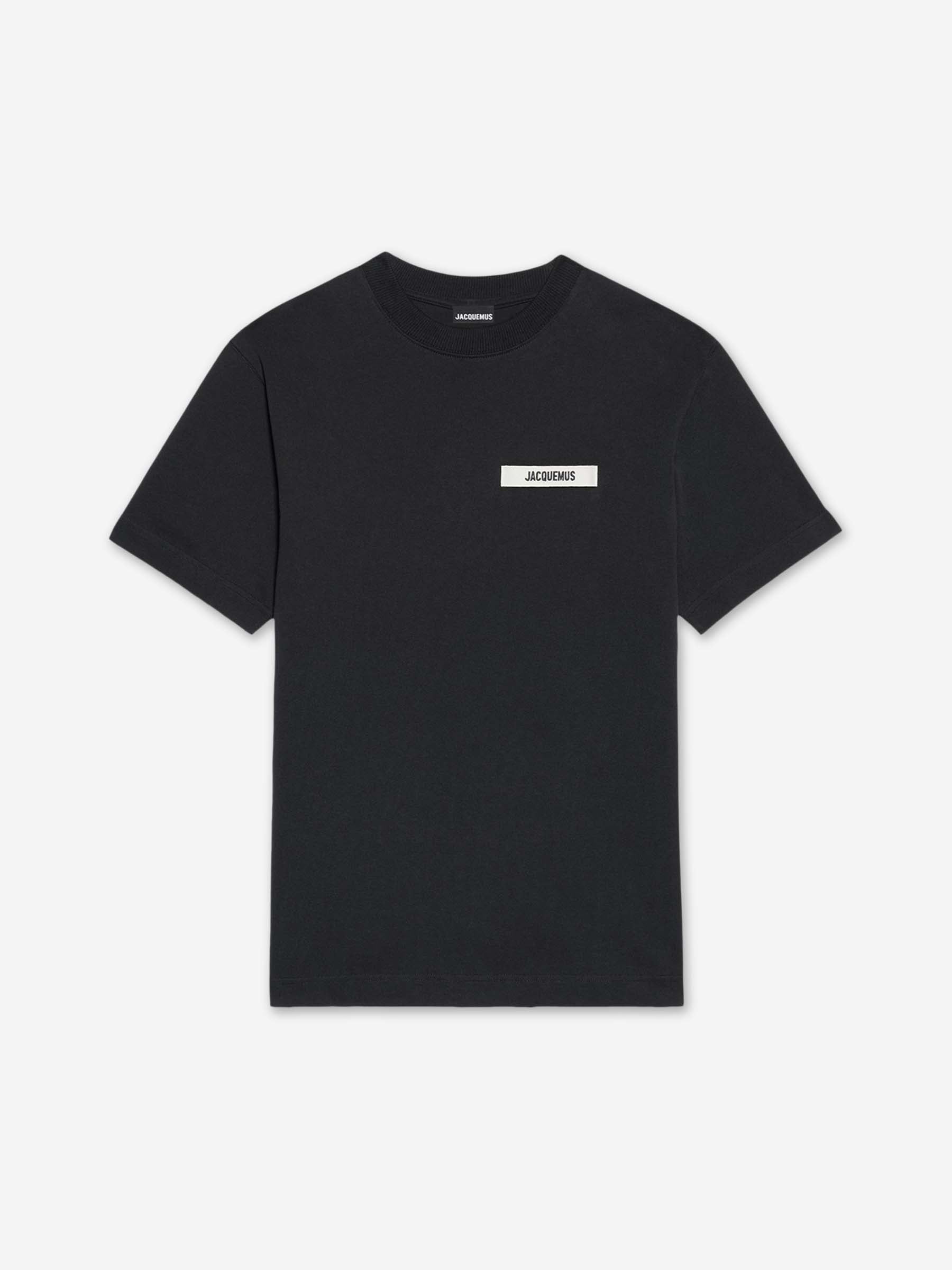 Jacquemus Hombre Barcelona Camiseta Gros Grain color Negro sku 553-004333 04 - Foto 1