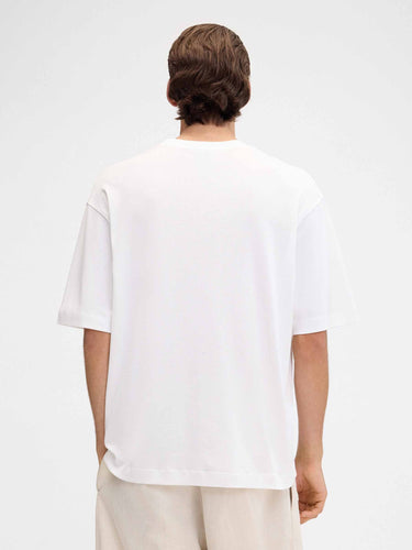 Jacquemus Hombre Barcelona Camiseta Stazione color Blanco sku 553-004334 02 - Foto 3