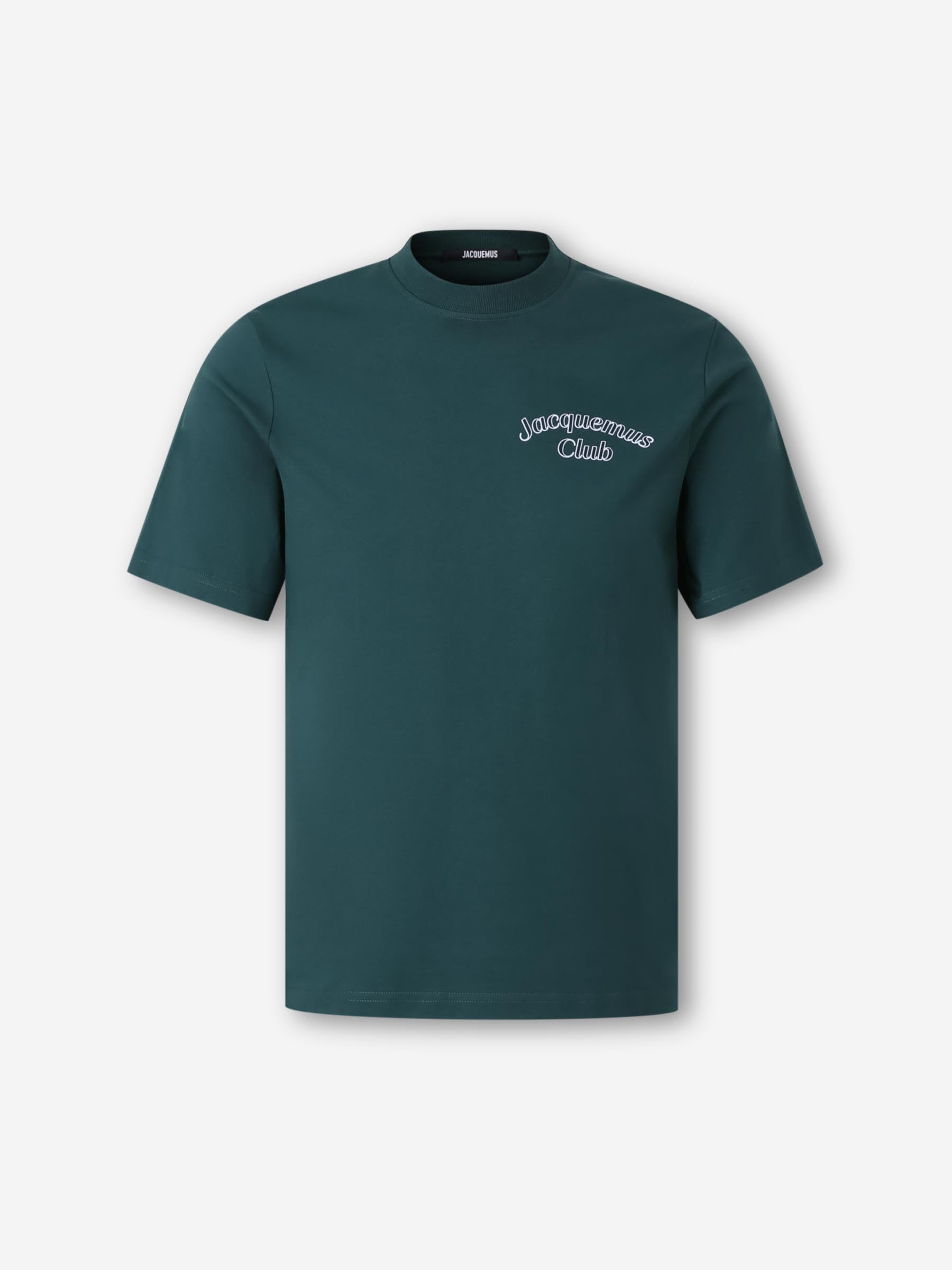 Jacquemus Hombre Barcelona Camiseta Le T-Shirt Club color Verde Lima sku 553-004336 02 - Foto 1