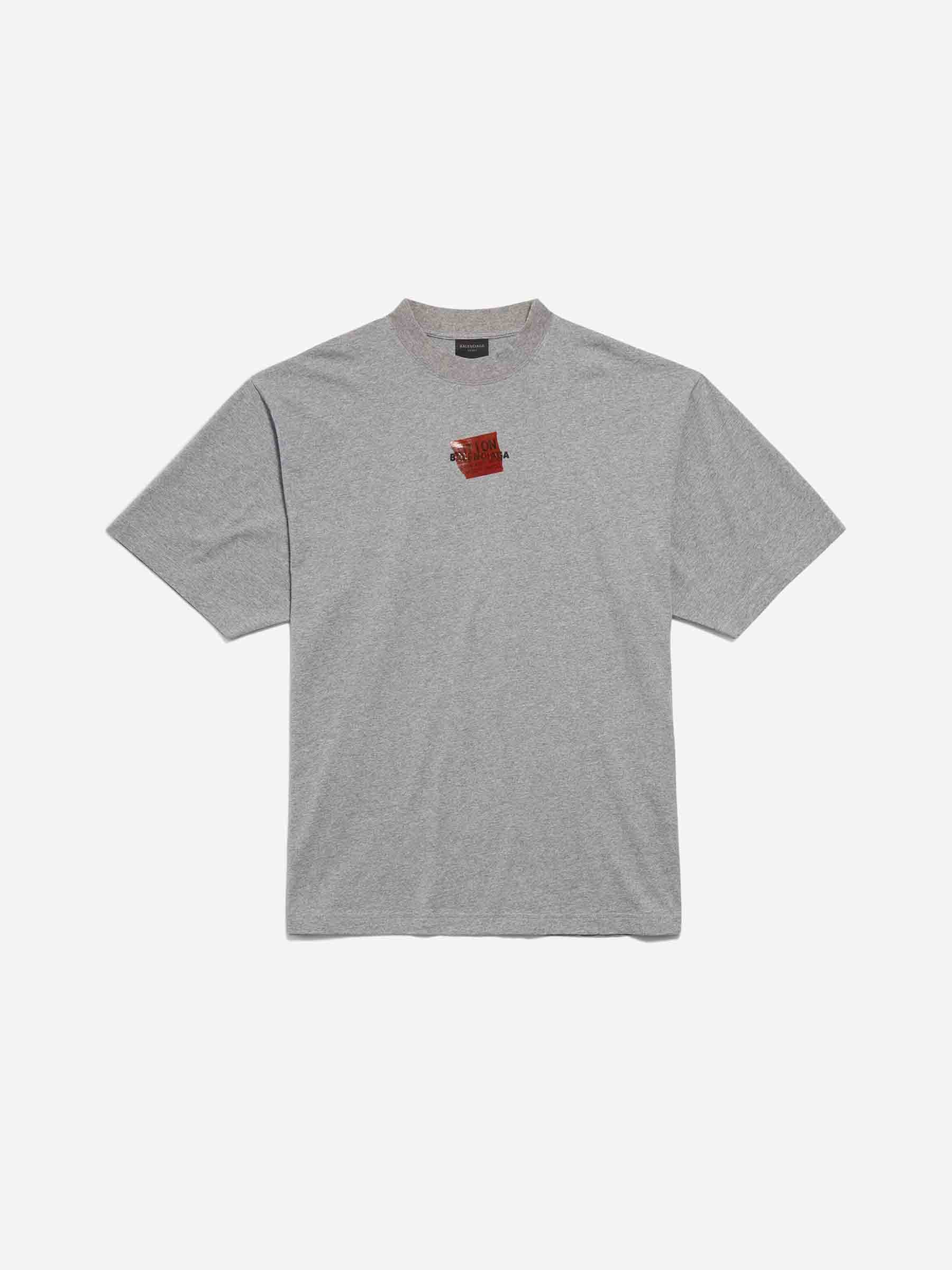 Balenciaga Hombre Barcelona Camiseta Estampado color Gris Antracita sku 553-004340 01 - Foto 1