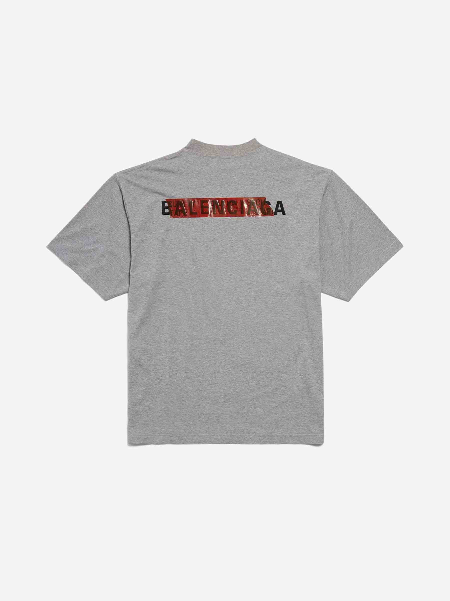 Balenciaga Hombre Barcelona Camiseta Estampado color Gris Antracita sku 553-004340 01 - Foto 2