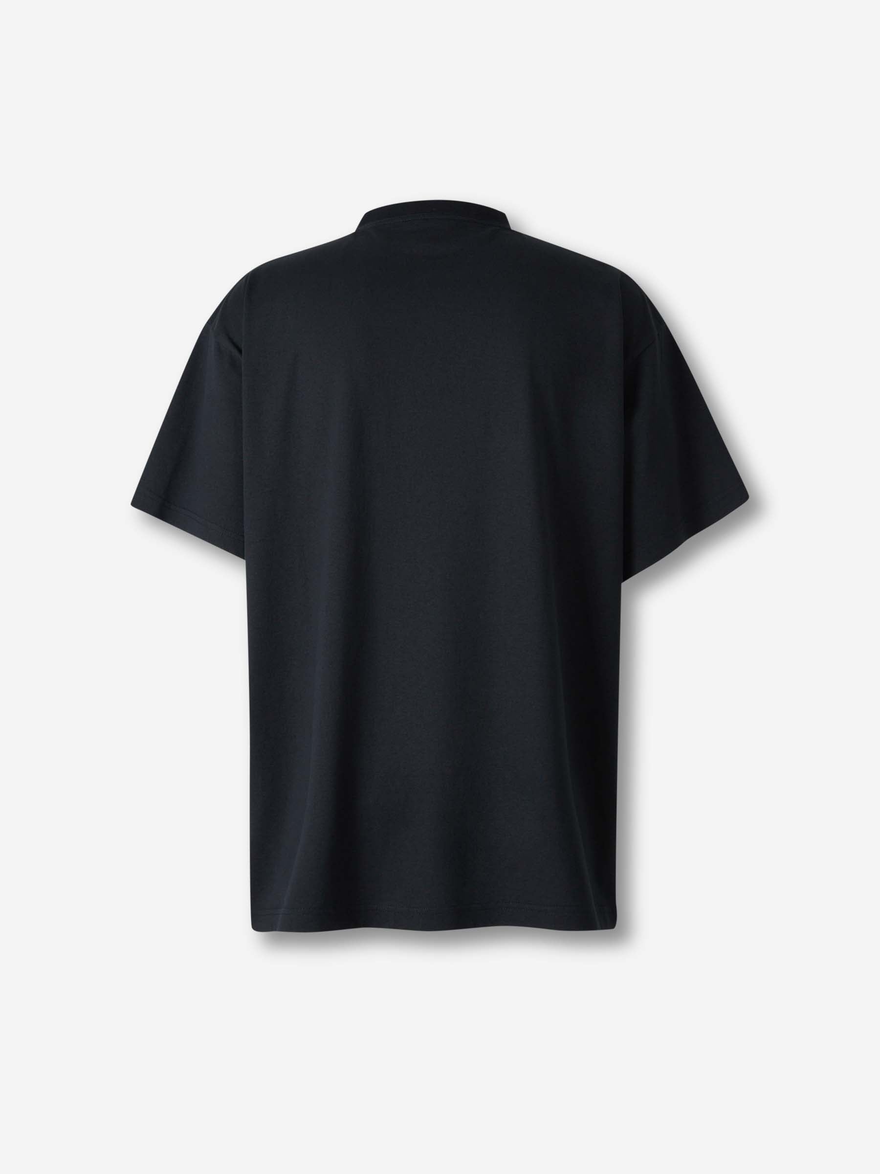 Balenciaga Hombre Barcelona Camiseta Etiqueta Estampada color Negro sku 553-004345 01 - Foto 2