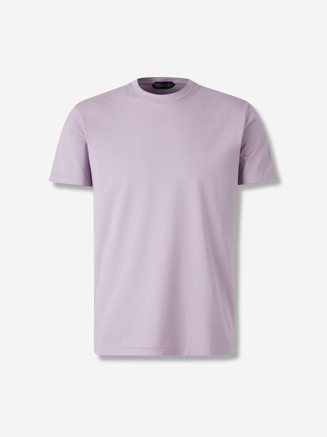 Tom Ford Hombre Barcelona Camiseta Lisa Algodón color Lavanda sku 553-004346 02 - Foto 1