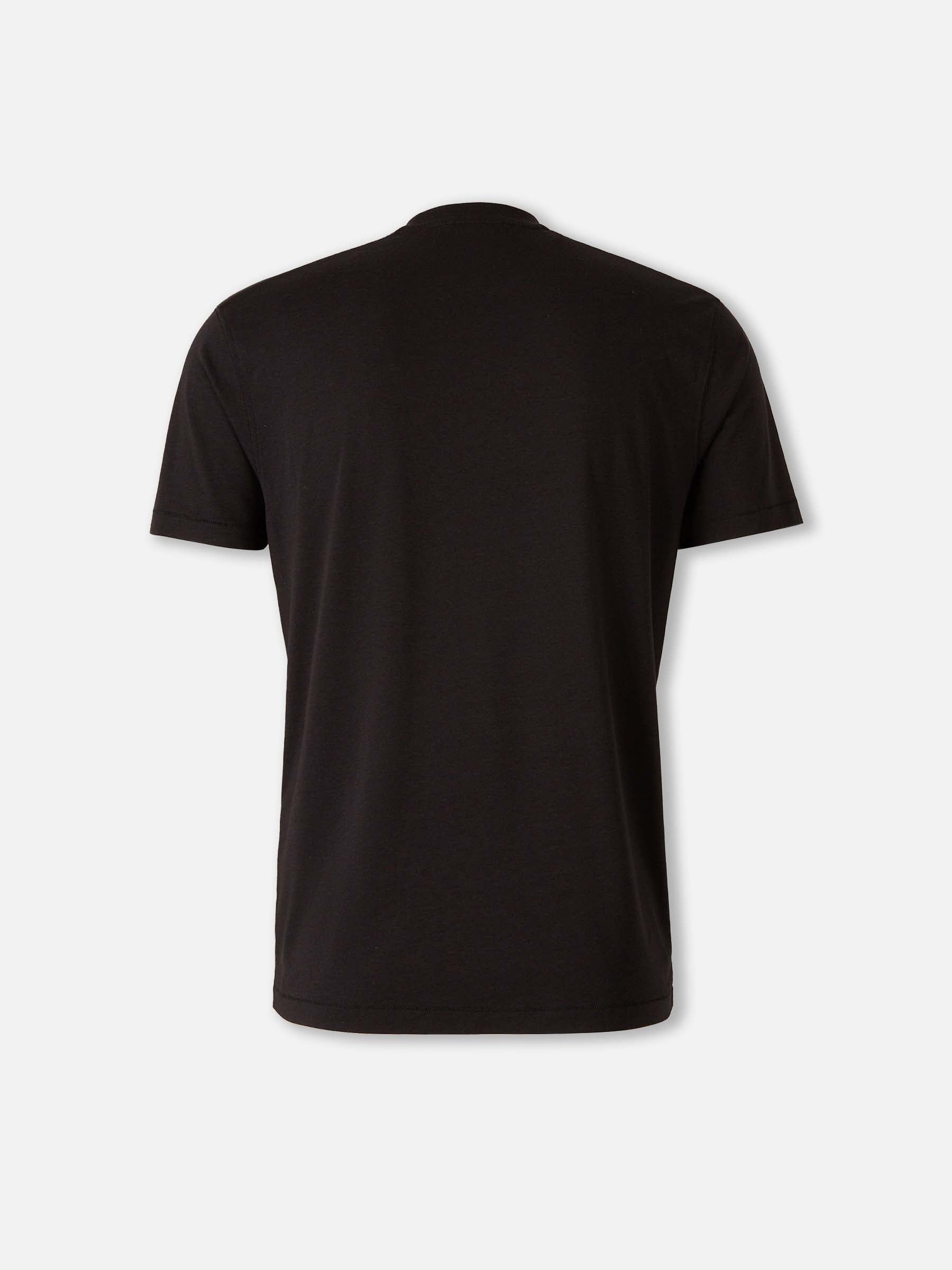 Tom Ford Hombre Barcelona Camiseta Lyocell color Negro sku 553-004348 05 - Foto 2