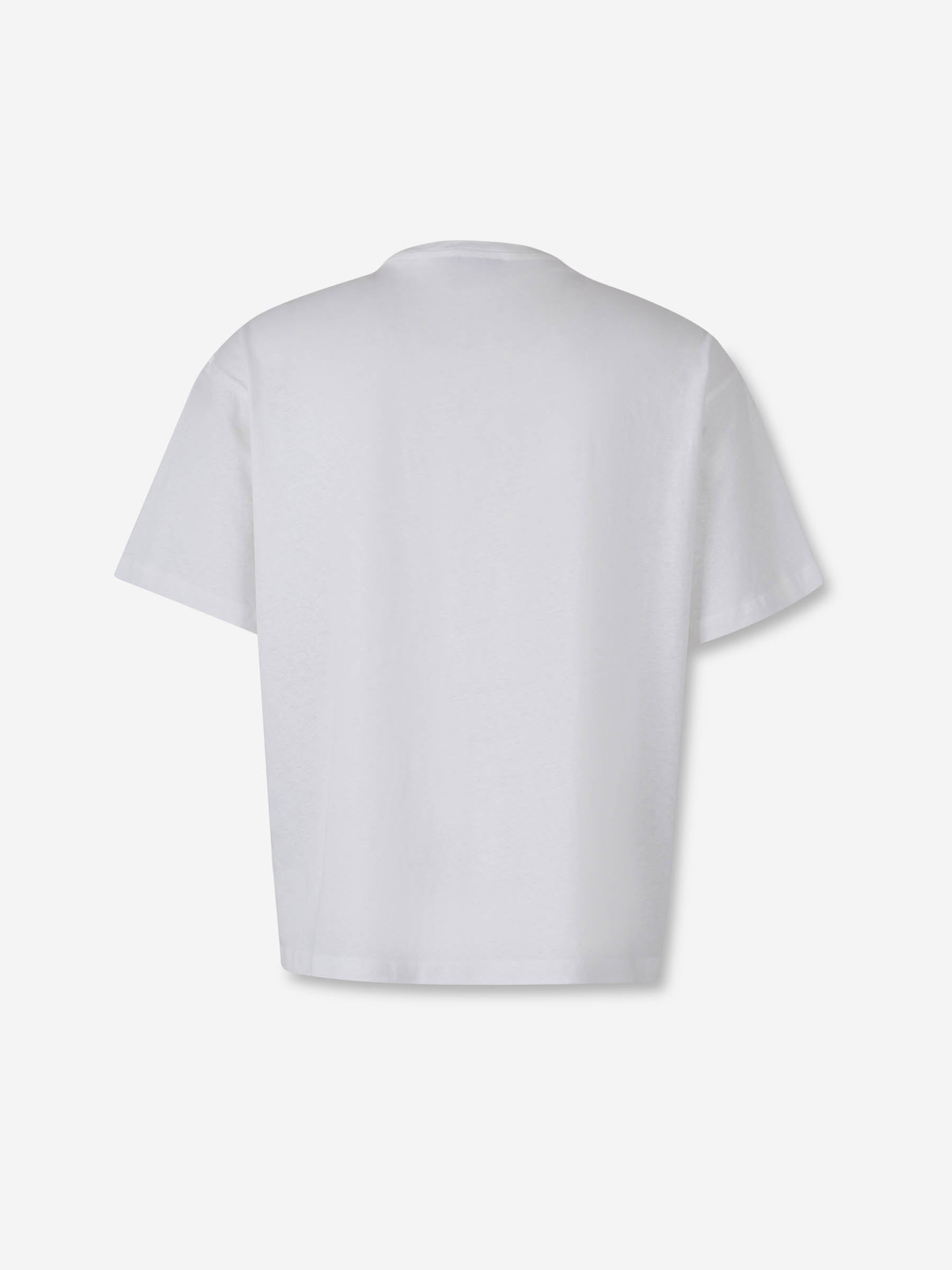 Acne Studios Hombre Barcelona Camiseta Logo color Blanco sku 553-004349 01 - Foto 2