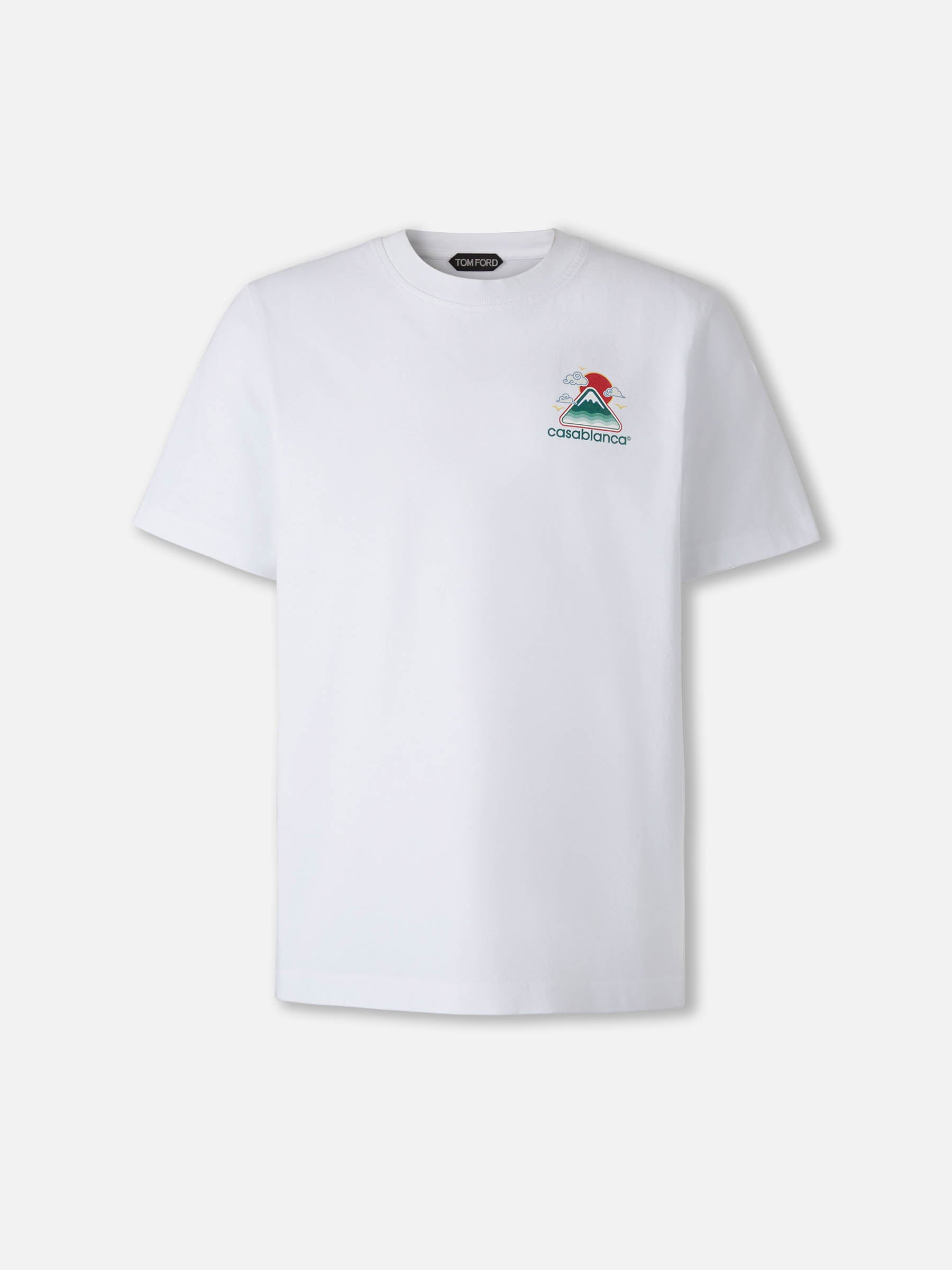 Casablanca Hombre Barcelona Camiseta Montagne Ondulée color Blanco sku 553-004363 01 - Foto 1