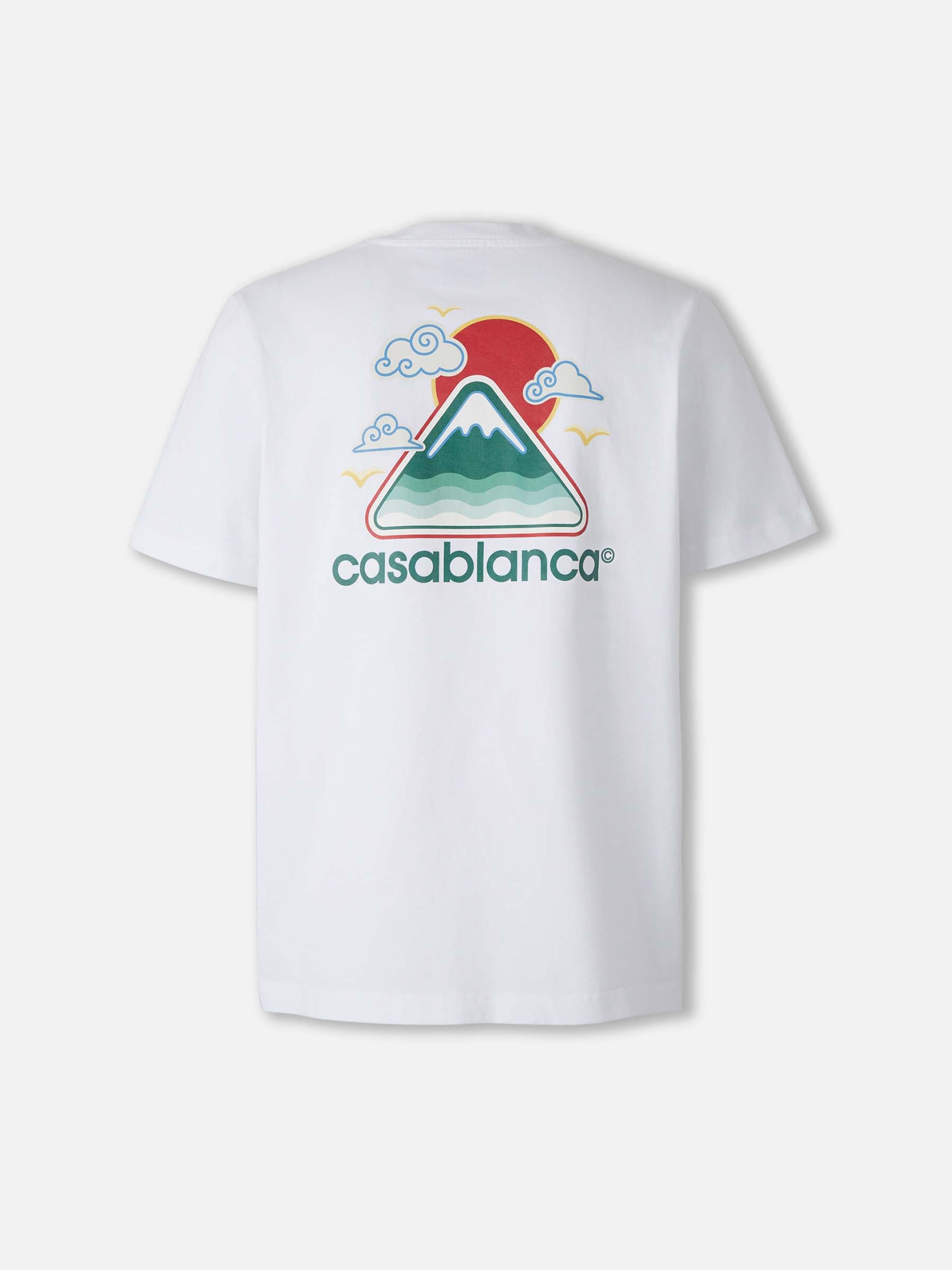 Casablanca Hombre Barcelona Camiseta Montagne Ondulée color Blanco sku 553-004363 01 - Foto 2