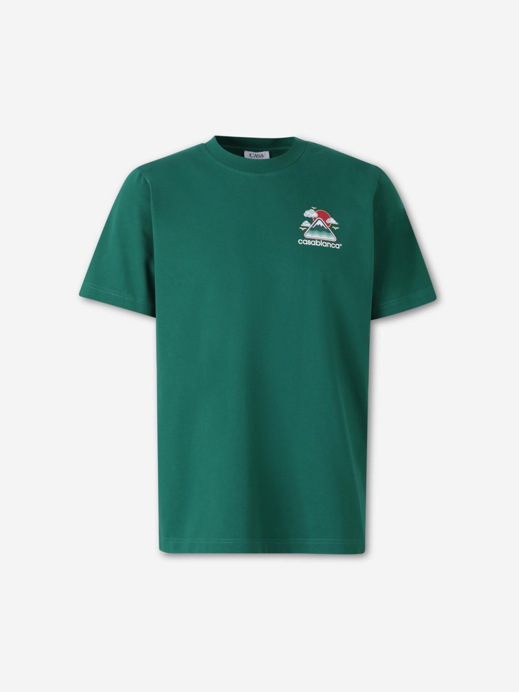 Tシャツ・カットソー Casablanca MUSHROOM EMBLEM\nPRINTED T-SHIRT Casablanca MUSHROOM EMBLEM PRINTED T-SHIRT Black | BSTN Store