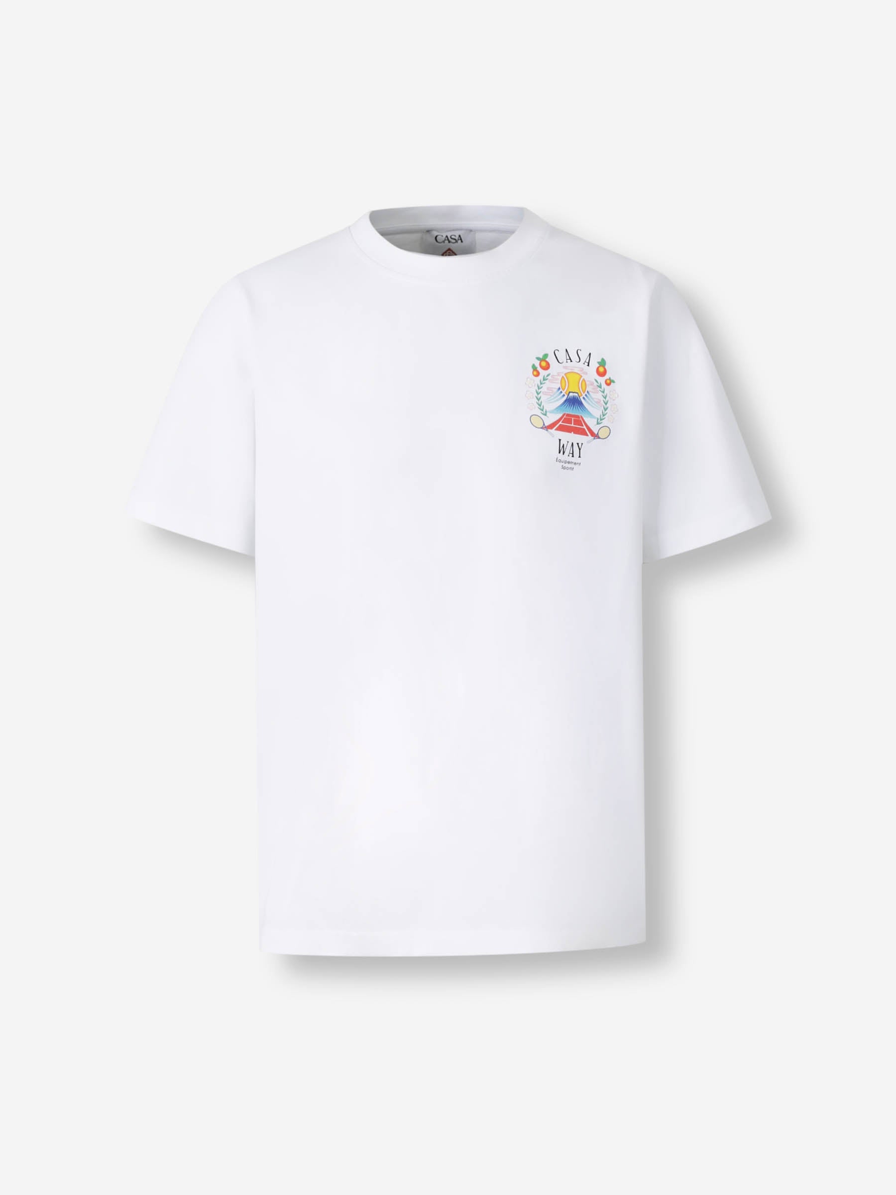 Casablanca Hombre Barcelona Camiseta Casa Way Mountain color Blanco sku 553-004367 02 - Foto 1