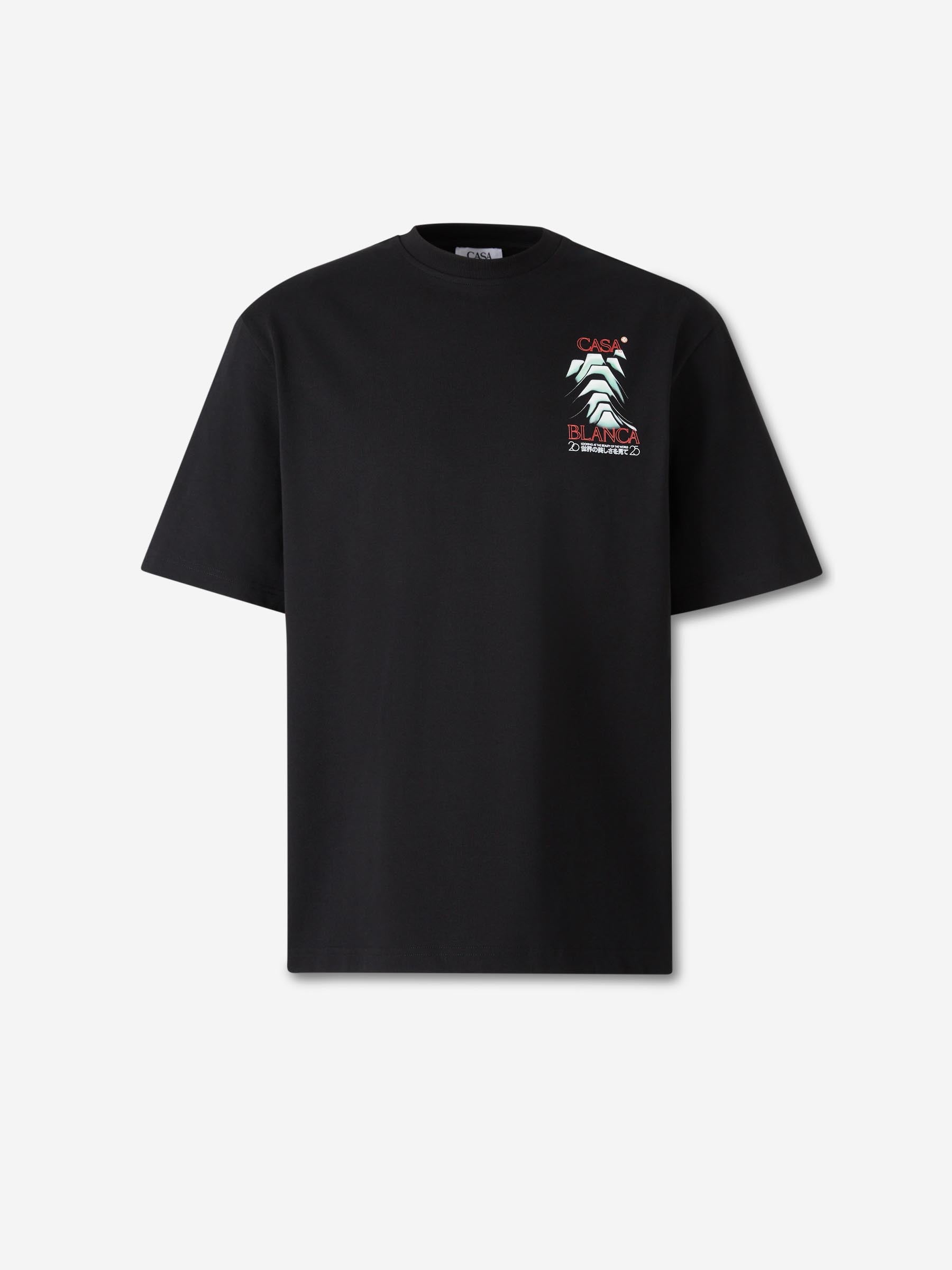 Casablanca Hombre Barcelona Camiseta Frosty Mountain color Negro sku 553-004368 01 - Foto 1