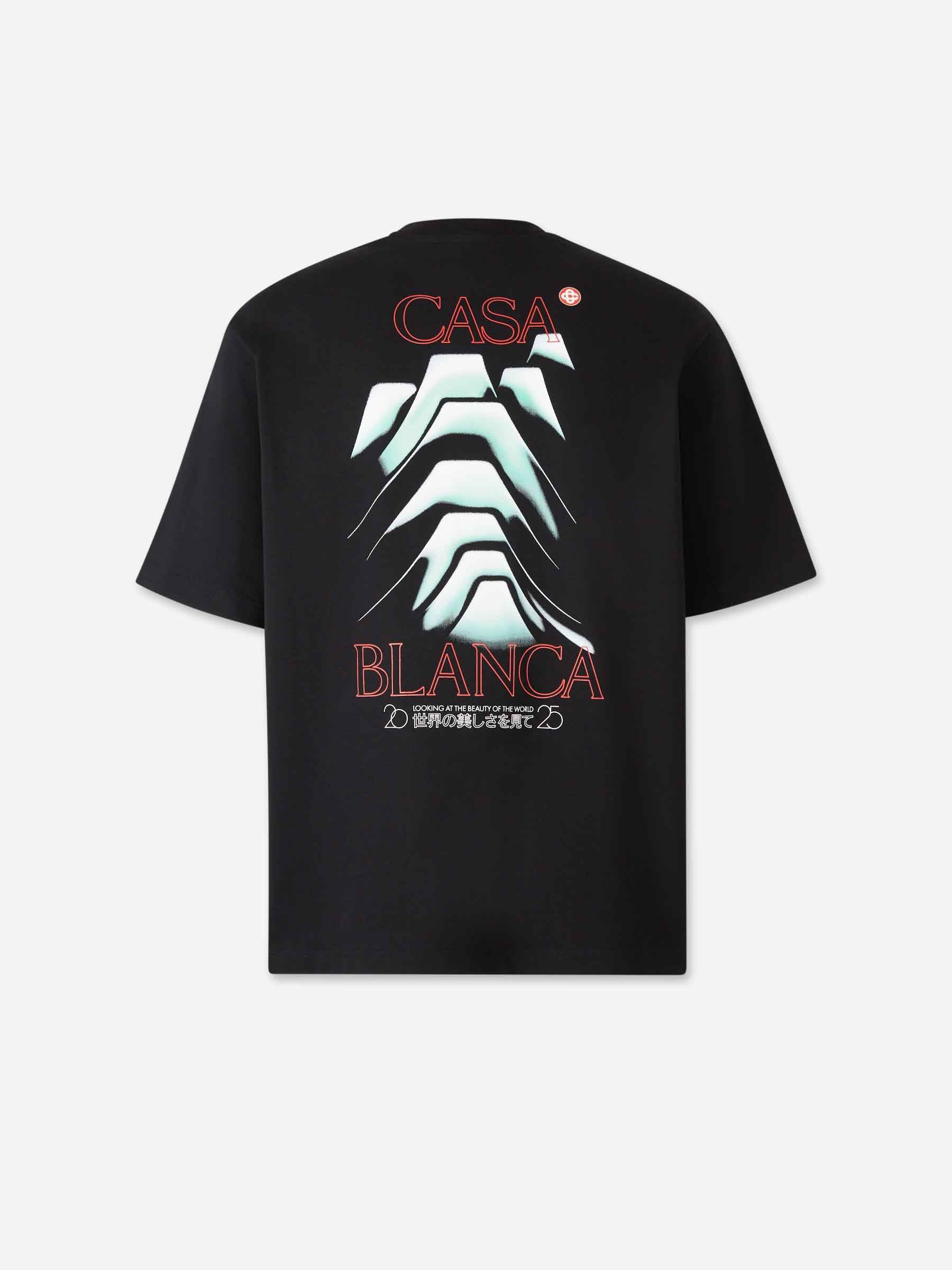 Casablanca Hombre Barcelona Camiseta Frosty Mountain color Negro sku 553-004368 01 - Foto 2