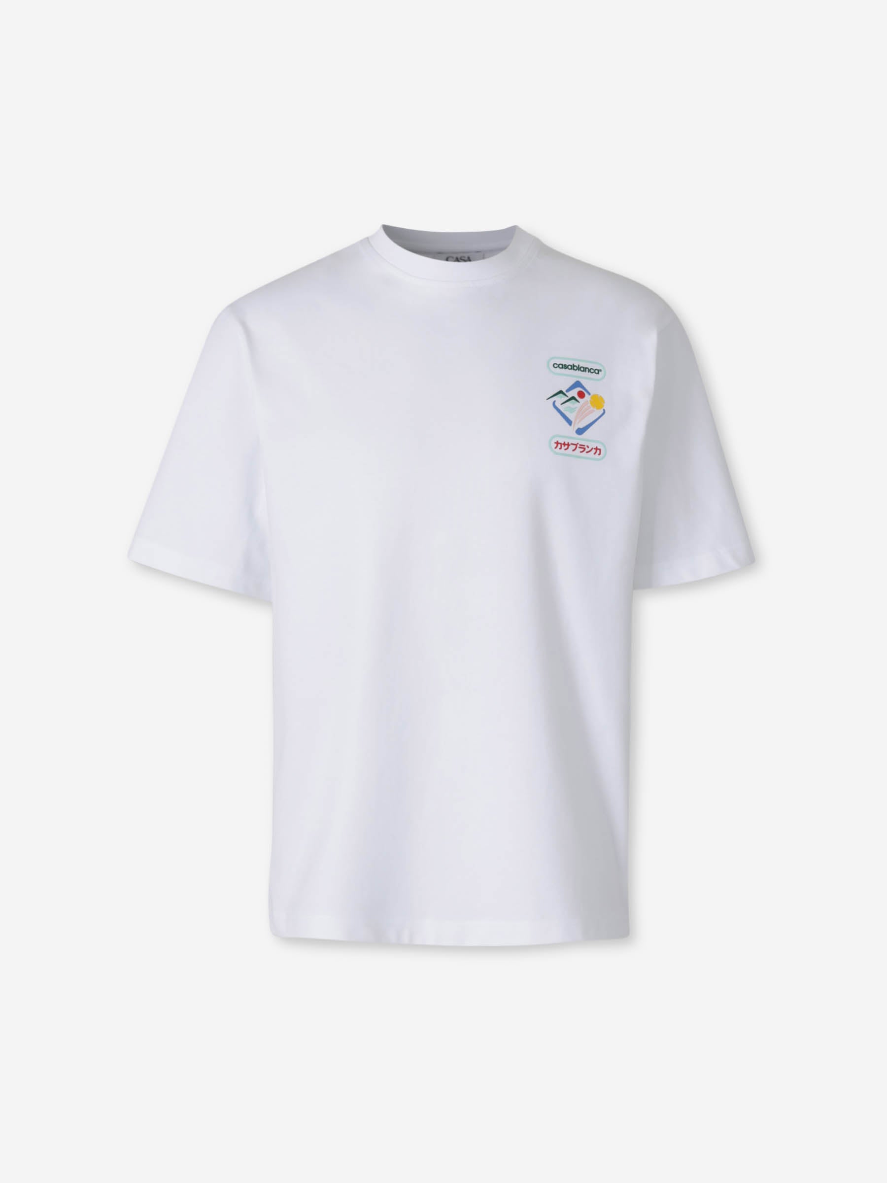 Tシャツ・カットソー CASABLANCA SUNSET VALLEY T-SHIRT Casablanca Sunset Valley t-shirt | Green | FARFETCH