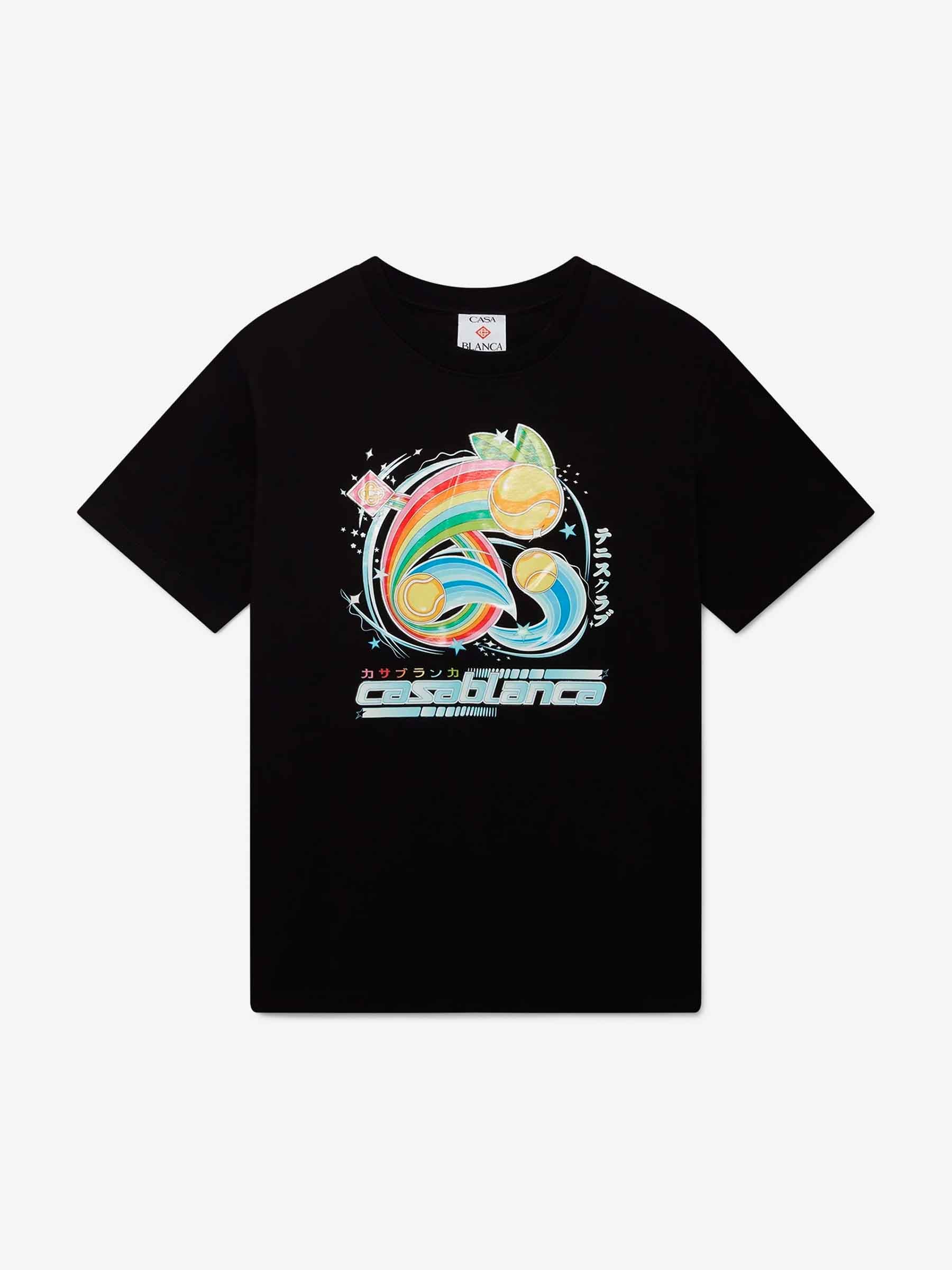 Casablanca Hombre Barcelona Camiseta Gráfica Algodón color Blanco sku 553-004375 01 - Foto 1