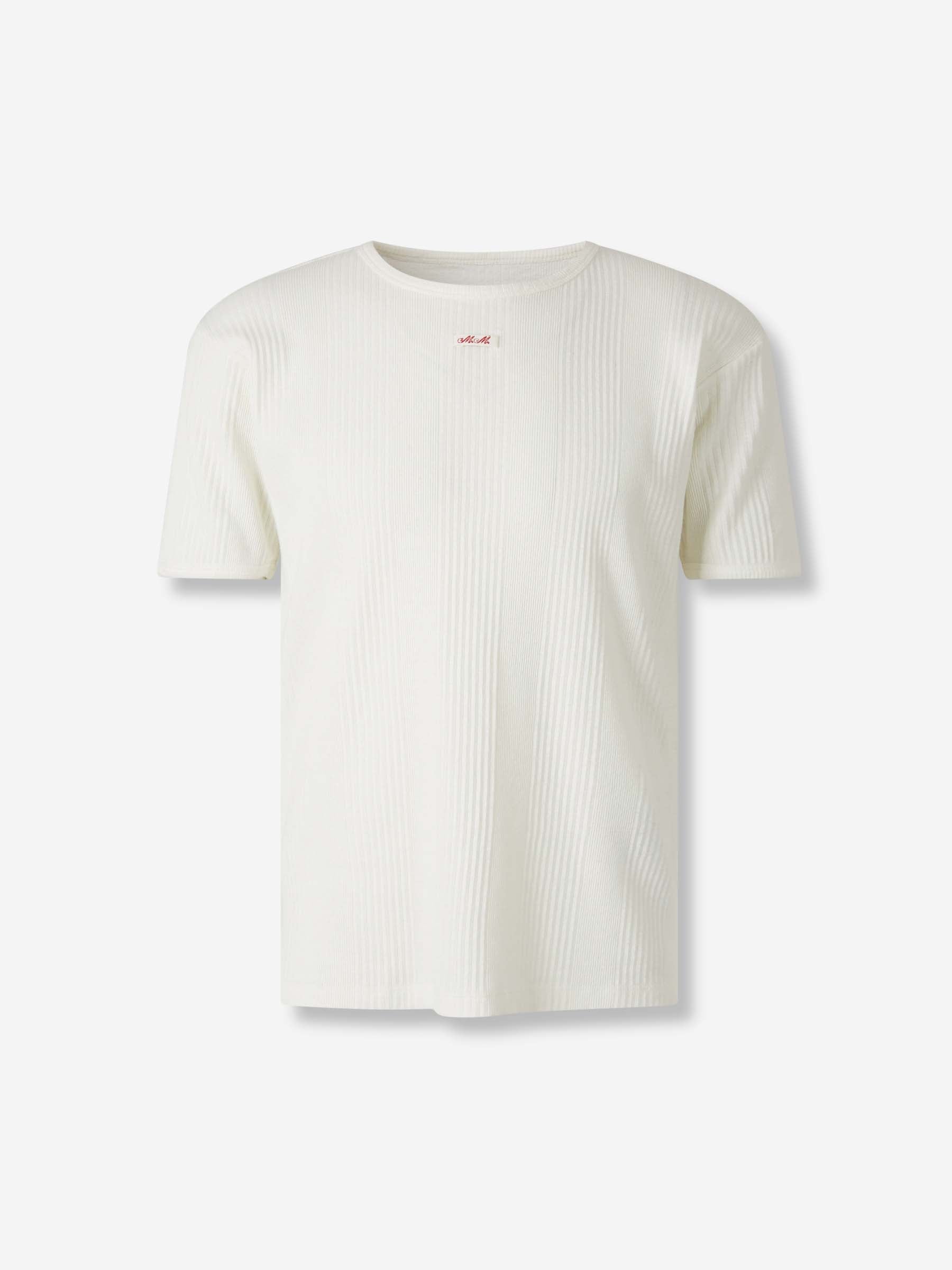 Maison Margiela Hombre Barcelona Camiseta Cuello Redondo color Blanco sku 553-004378 01 - Foto 1