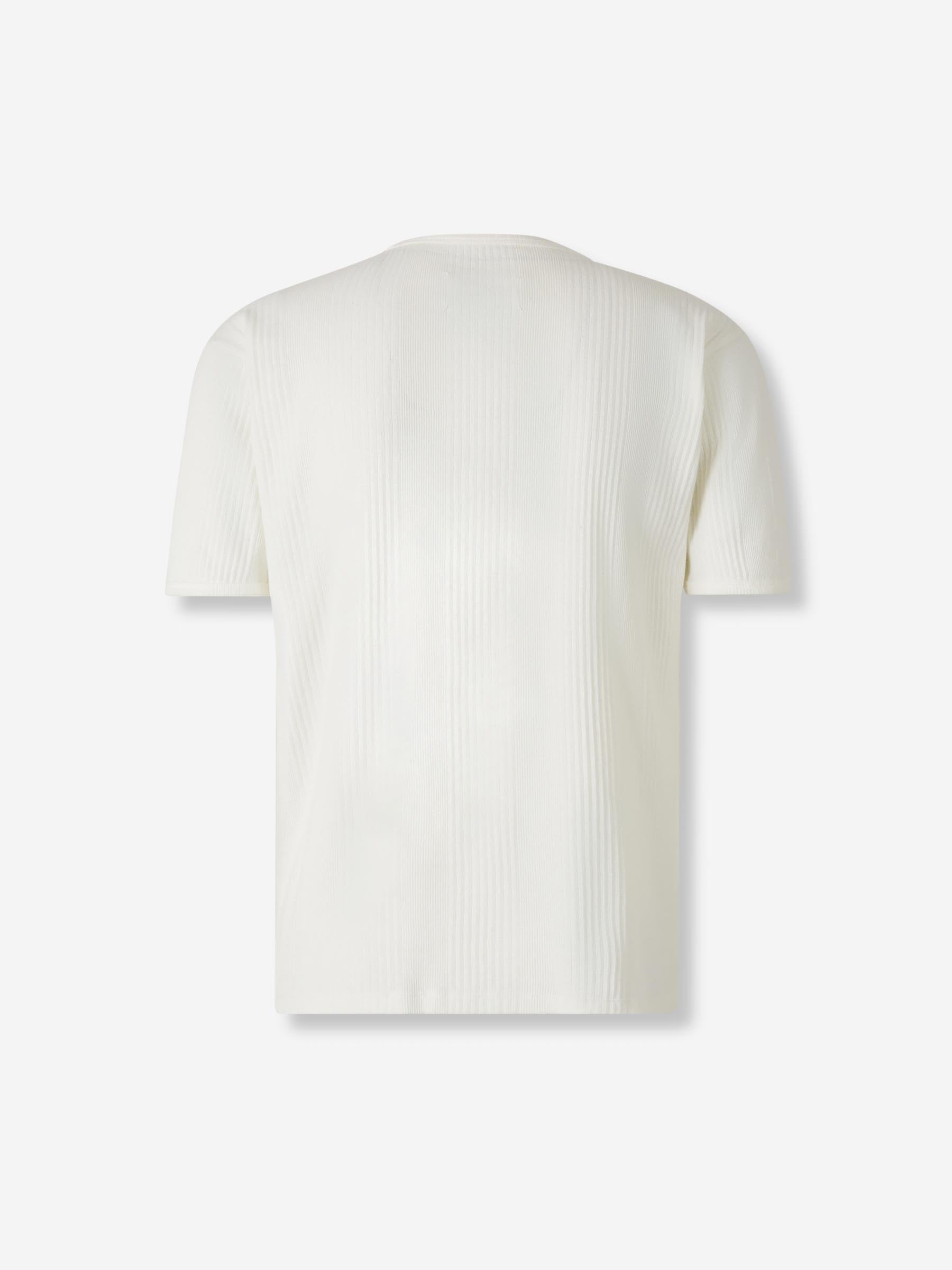Maison Margiela Hombre Barcelona Camiseta Cuello Redondo color Blanco sku 553-004378 01 - Foto 2