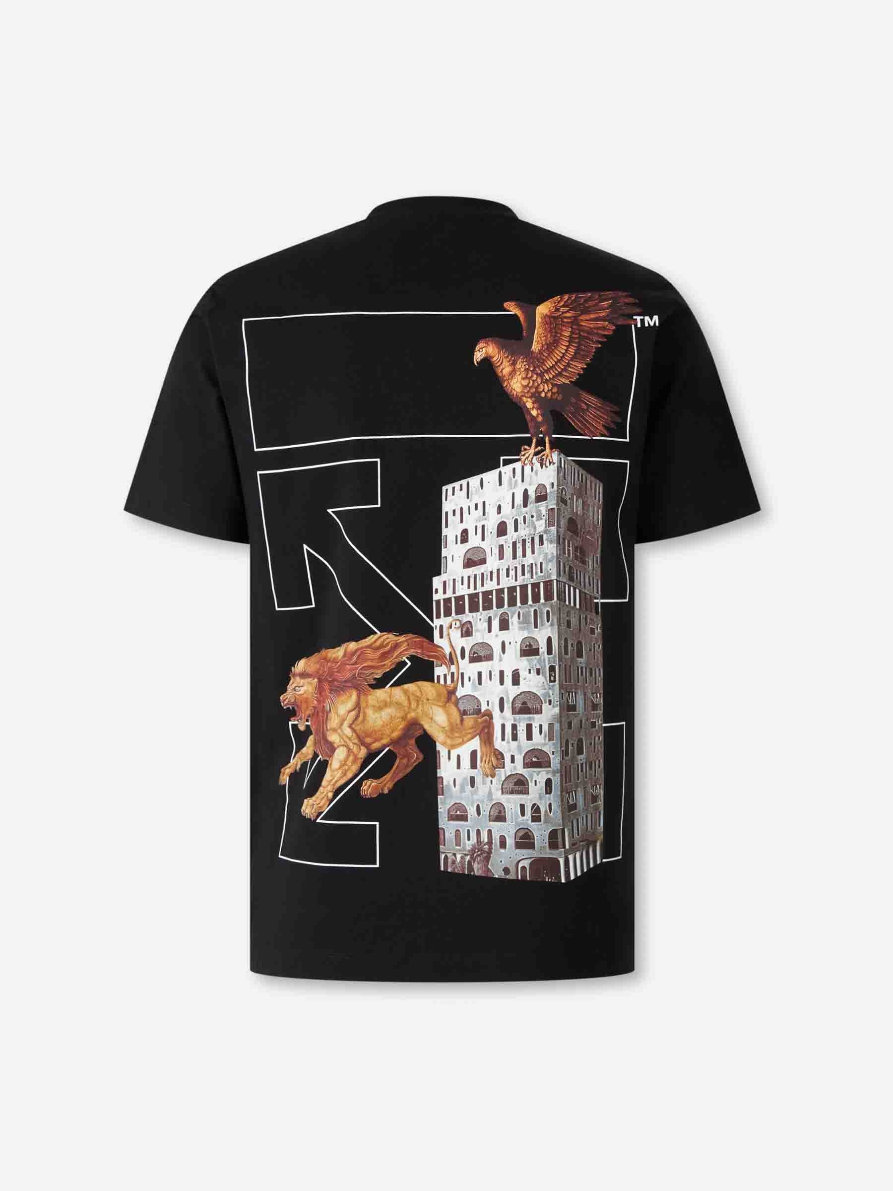 Off-White Hombre Barcelona Camiseta Manga Corta color Negro sku 553-004380 01 - Foto 2