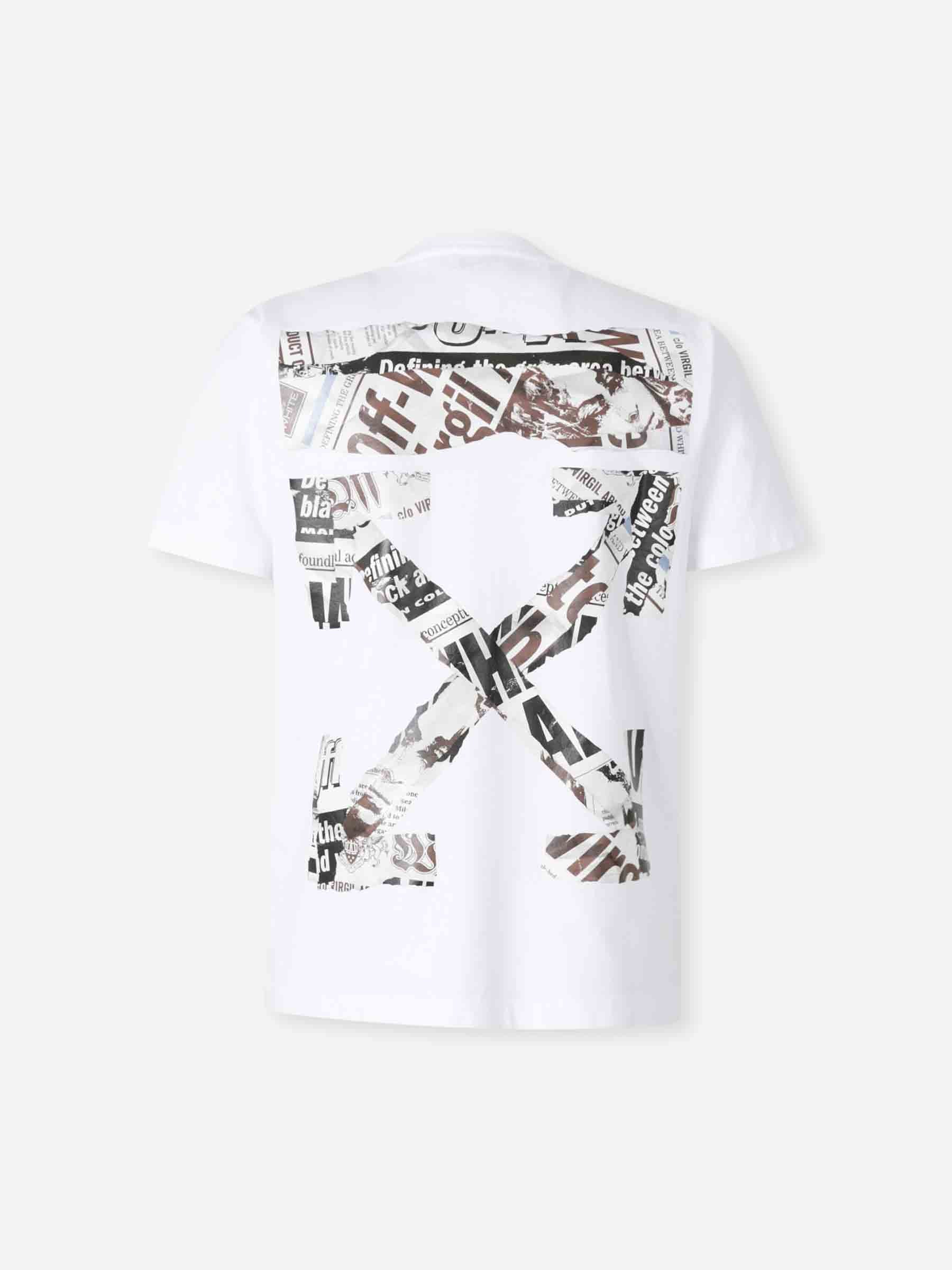 Off-White Hombre Barcelona Camiseta Cuello Redondo color Blanco sku 553-004383 01 - Foto 2