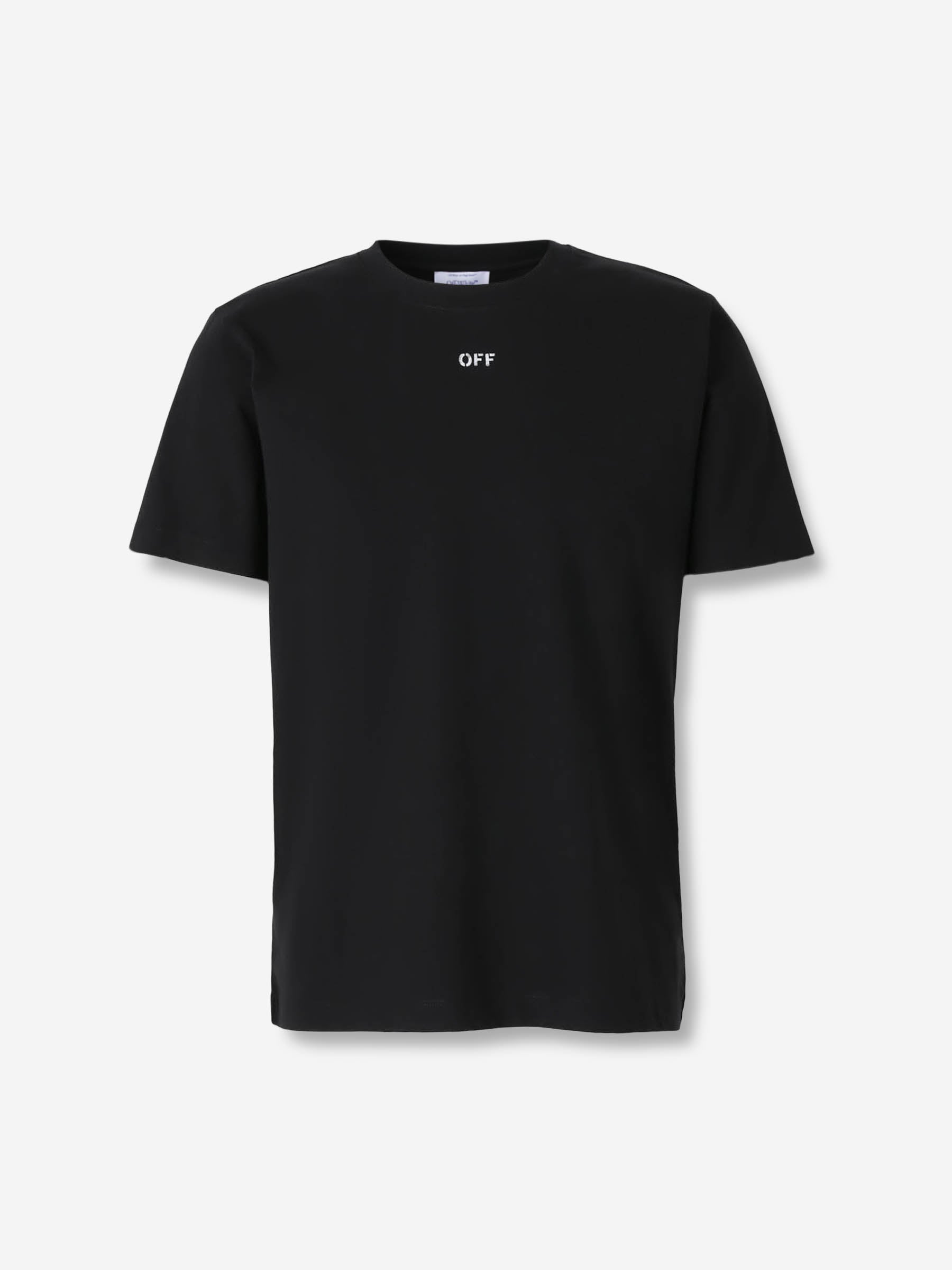 Off-White Hombre Barcelona Camiseta Cuello Redondo color Negro sku 553-004383 02 - Foto 1