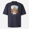 Off-White Hombre Barcelona Camiseta Manga Corta color Azul Marino sku 553-004384 01 - Foto 1