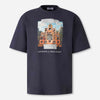 Off-White Hombre Barcelona Camiseta Manga Corta color Azul Marino sku 553-004384 01 - Foto 1