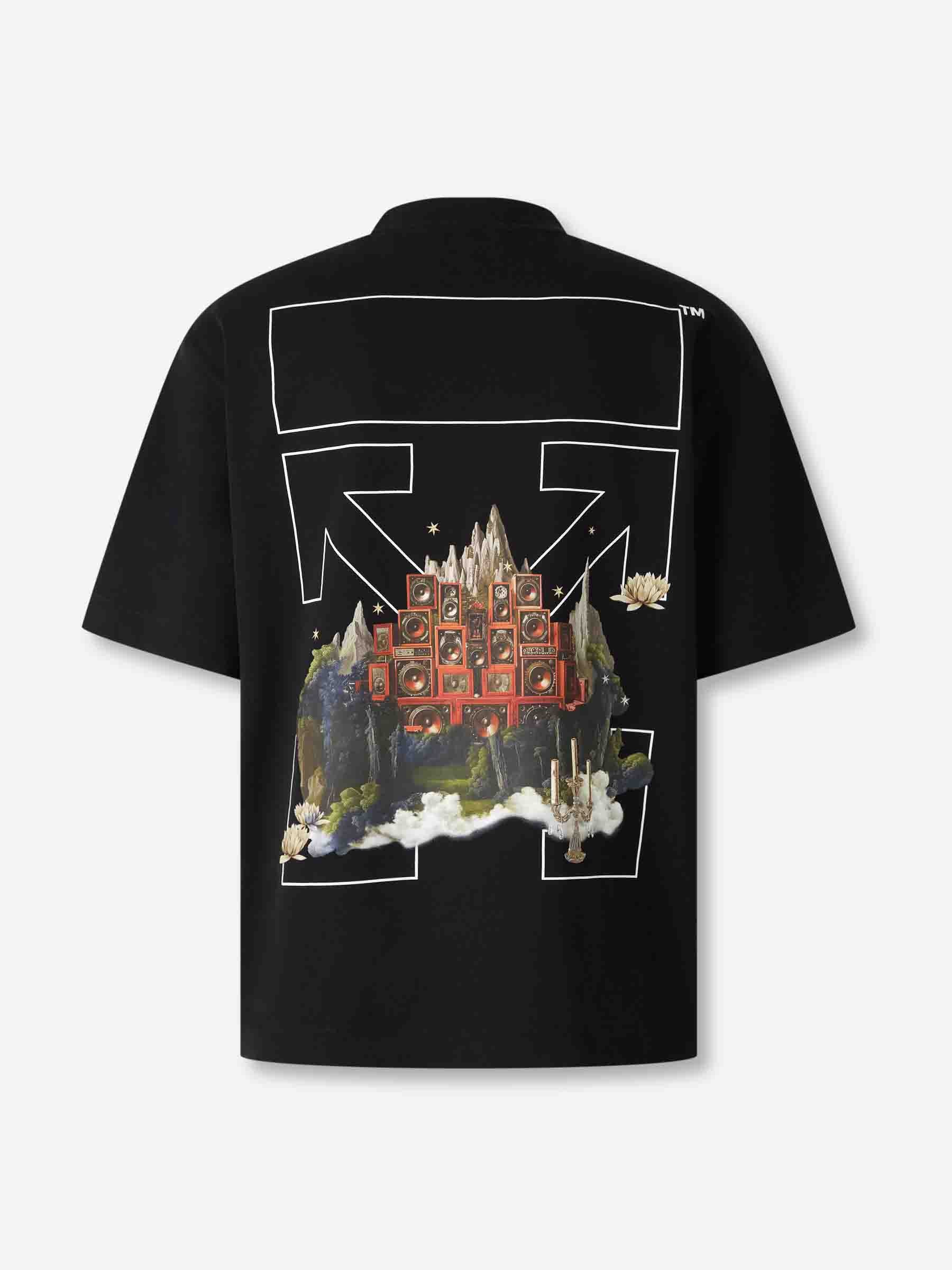 Off-White Hombre Barcelona Camiseta Manga Corta color Negro sku 553-004385 01 - Foto 2