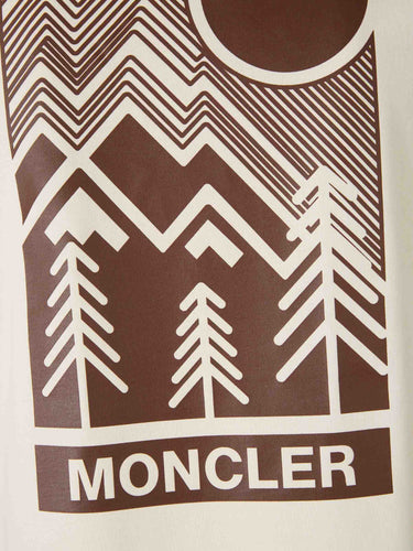 Moncler Grenoble Hombre Barcelona Camiseta Cuello Redondo color Beige sku 553-004401 01 - Foto 5
