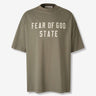 Fear of God Essentials Hombre Barcelona Camiseta Cuello Redondo color Verde Militar sku 553-004405 01 - Foto 1