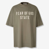 Fear of God Essentials Hombre Barcelona Camiseta Cuello Redondo color Verde Militar sku 553-004405 01 - Foto 1