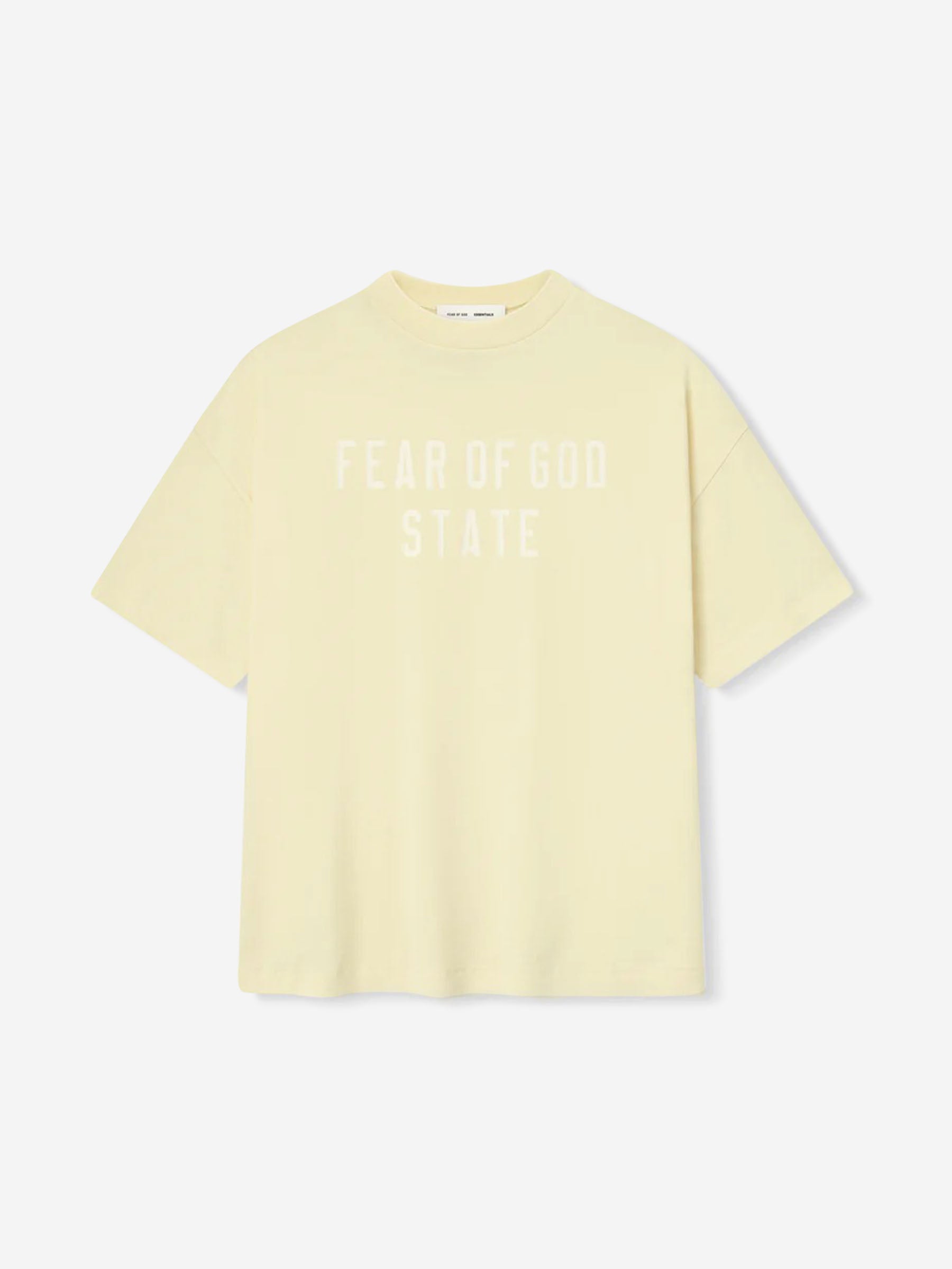 Fear of God Essentials Hombre Barcelona Camiseta Cuello Redondo color Amarillo sku 553-004406 01 - Foto 1