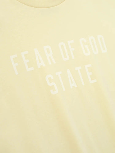 Fear of God Essentials Hombre Barcelona Camiseta Cuello Redondo color Amarillo sku 553-004406 01 - Foto 3