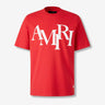 Amiri Hombre Barcelona Camiseta Logotipo Estampado color Rojo sku 553-004412 02 - Foto 1