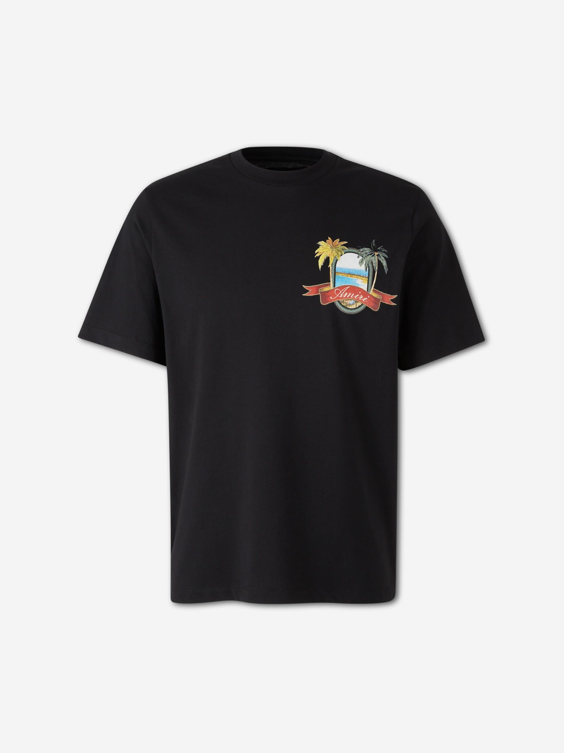 Amiri Hombre Barcelona Camiseta MA Paradise color Negro sku 553-004417 01 - Foto 1