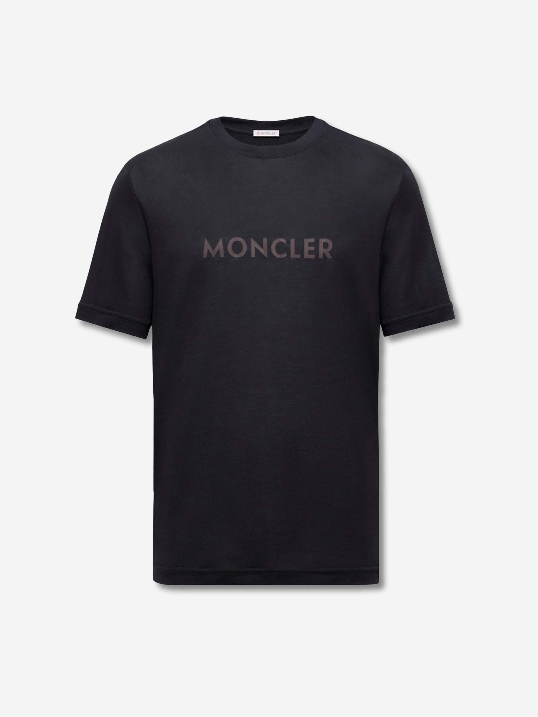 Moncler Hombre Barcelona Camiseta Logotipo color Azul Noche sku 553-004424 01 - Foto 1