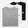 Moncler Hombre Barcelona Camiseta Logotipo Pack de 3 color Multicolor sku 553-004425 01 - Foto 1