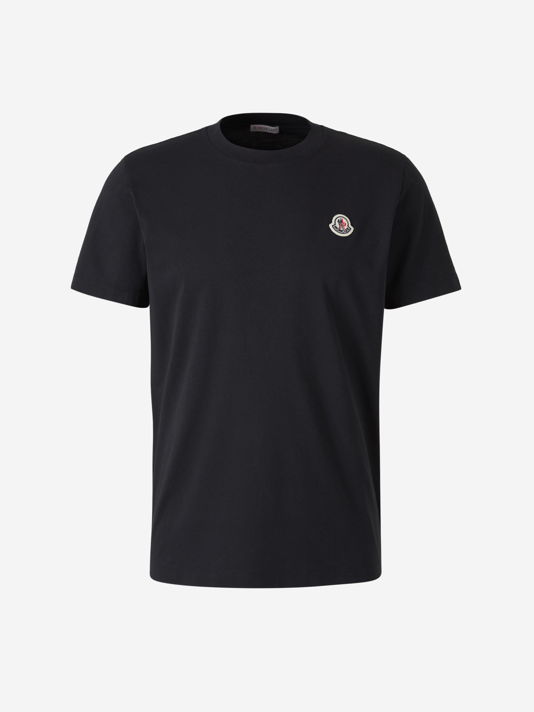 Moncler Hombre Barcelona Camiseta Logo Algodón Pack3 color Negro sku 553-004425 02 - Foto 1