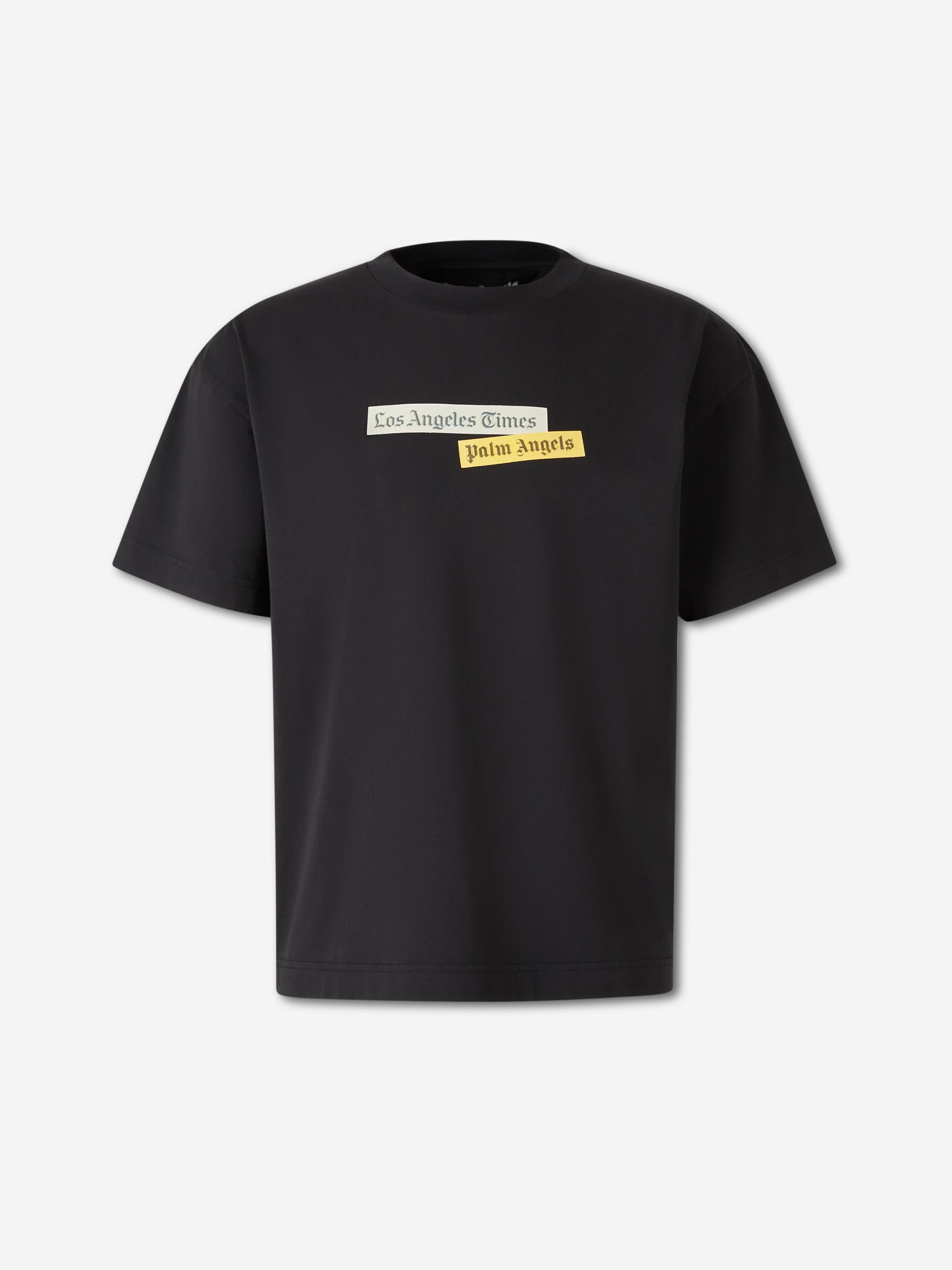 Palm Angels – Logo Cotton T-shirt Hombre 553-003611 01