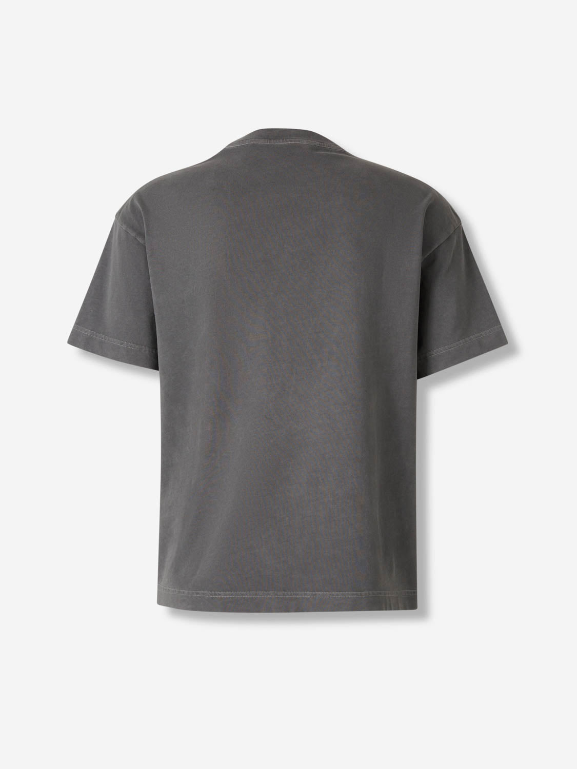 Palm Angels Hombre Barcelona Camiseta manga corta con logo en el cuello color Gris sku 553-004430 02 - Foto 2