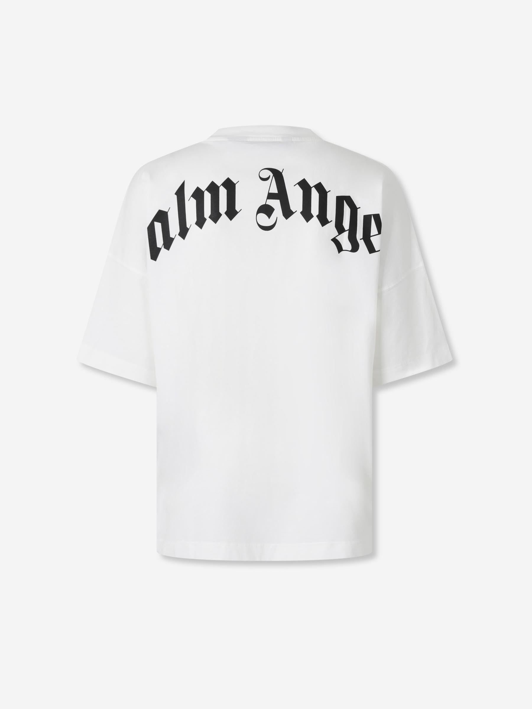 Palm Angels Hombre Barcelona Camiseta Manga Corta color Blanco sku 553-004433 01 - Foto 2