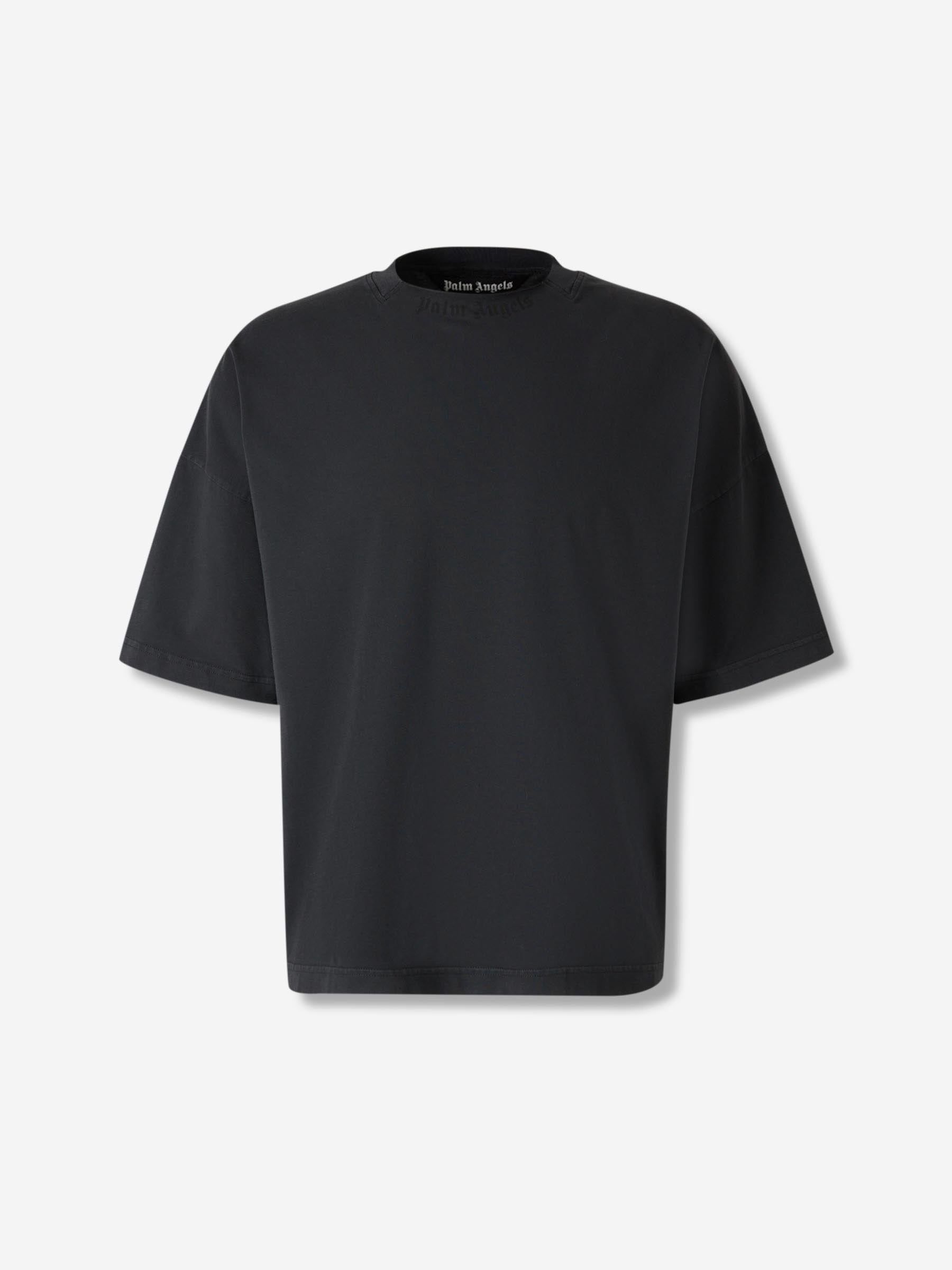 Palm Angels Hombre Barcelona Camiseta Logo Cuello color Negro sku 553-004434 01 - Foto 1