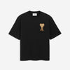 Ami Paris Hombre Barcelona Camiseta Manga Corta Ami de Coeur color Negro sku 553-004439 01 - Foto 1