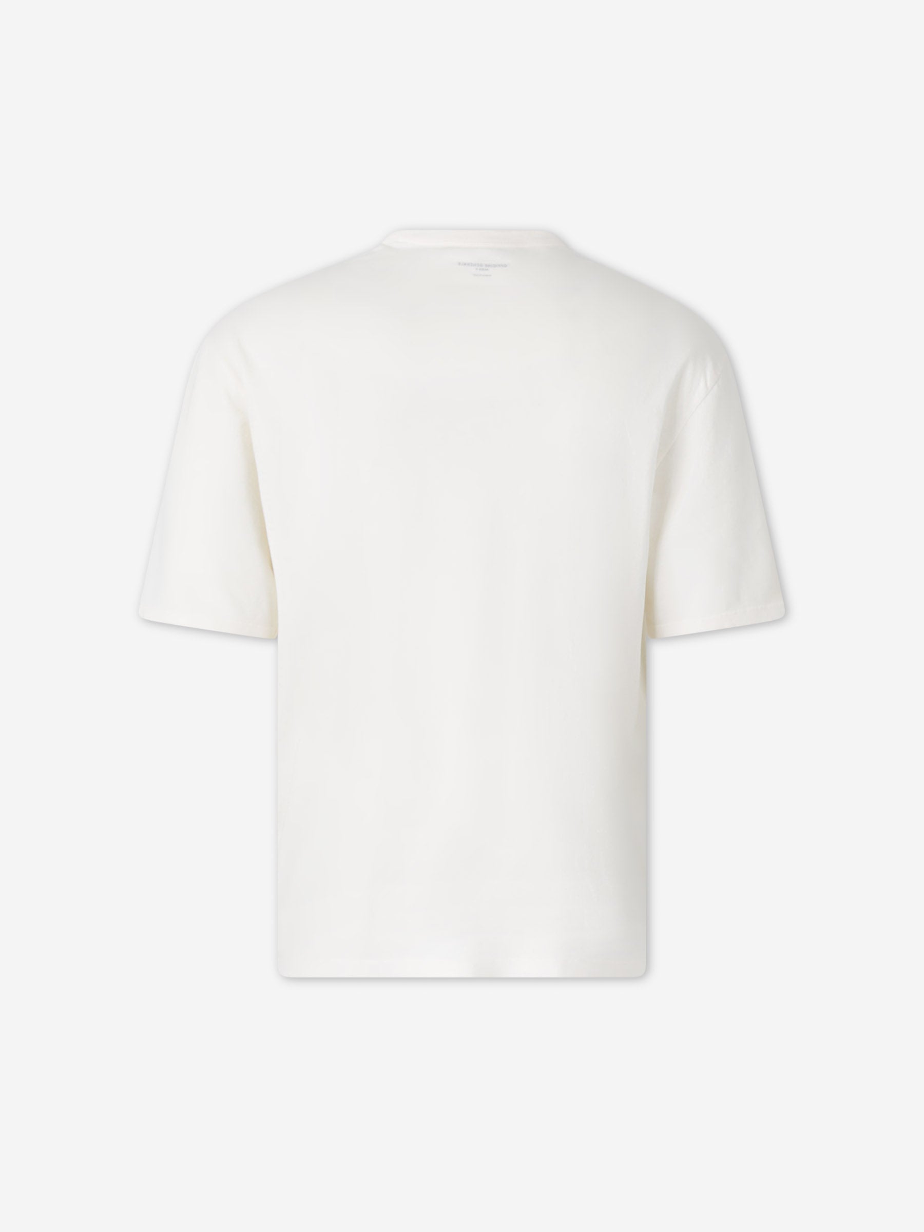 Officine Générale Hombre Barcelona Camiseta Algodón color Crema sku 553-004442 01 - Foto 2