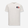 Moncler Hombre Barcelona Camiseta Logo Algodón color Blanco sku 553-004443 00 - Foto 1