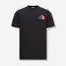 Moncler Hombre Barcelona Camiseta Logo Algodón color Azul Noche sku 553-004443 01 - Foto 1
