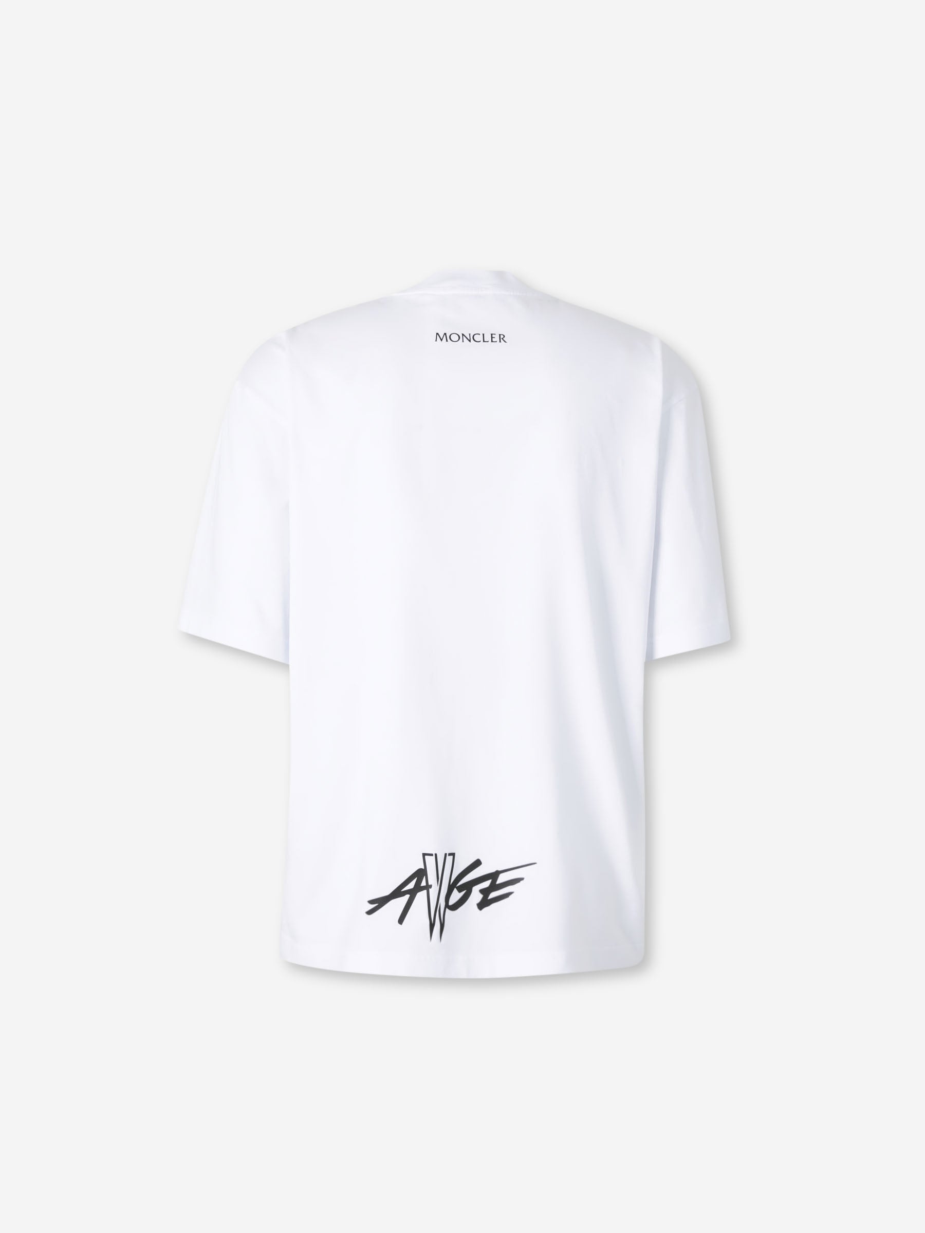 Moncler Genius Asap Rocky Hombre Barcelona Camiseta Cuello Redondo color Blanco sku 553-004445 01 - Foto 2
