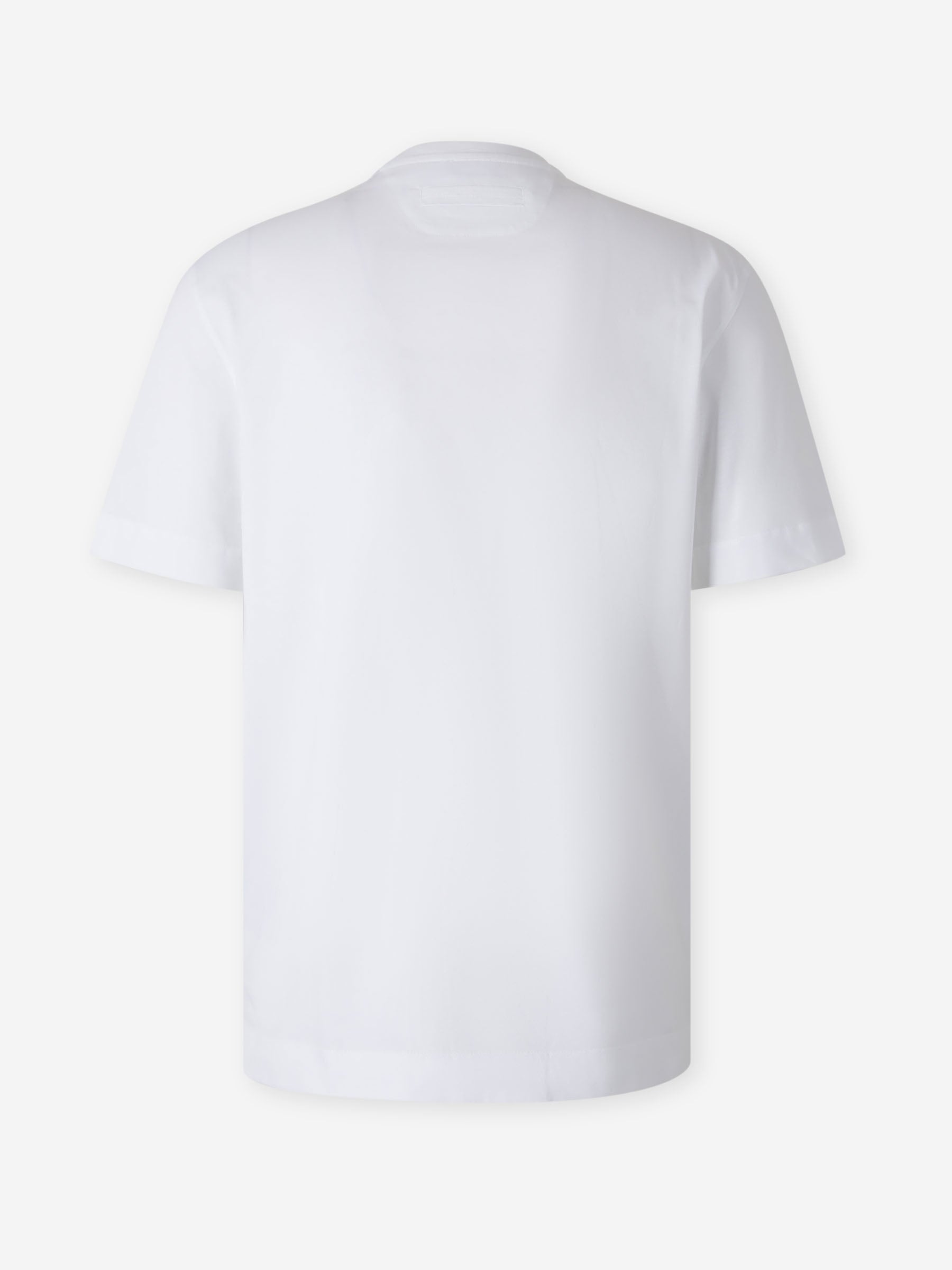 Zegna Hombre Barcelona Camiseta Cuello Redondo color Blanco sku 553-004446 01 - Foto 2