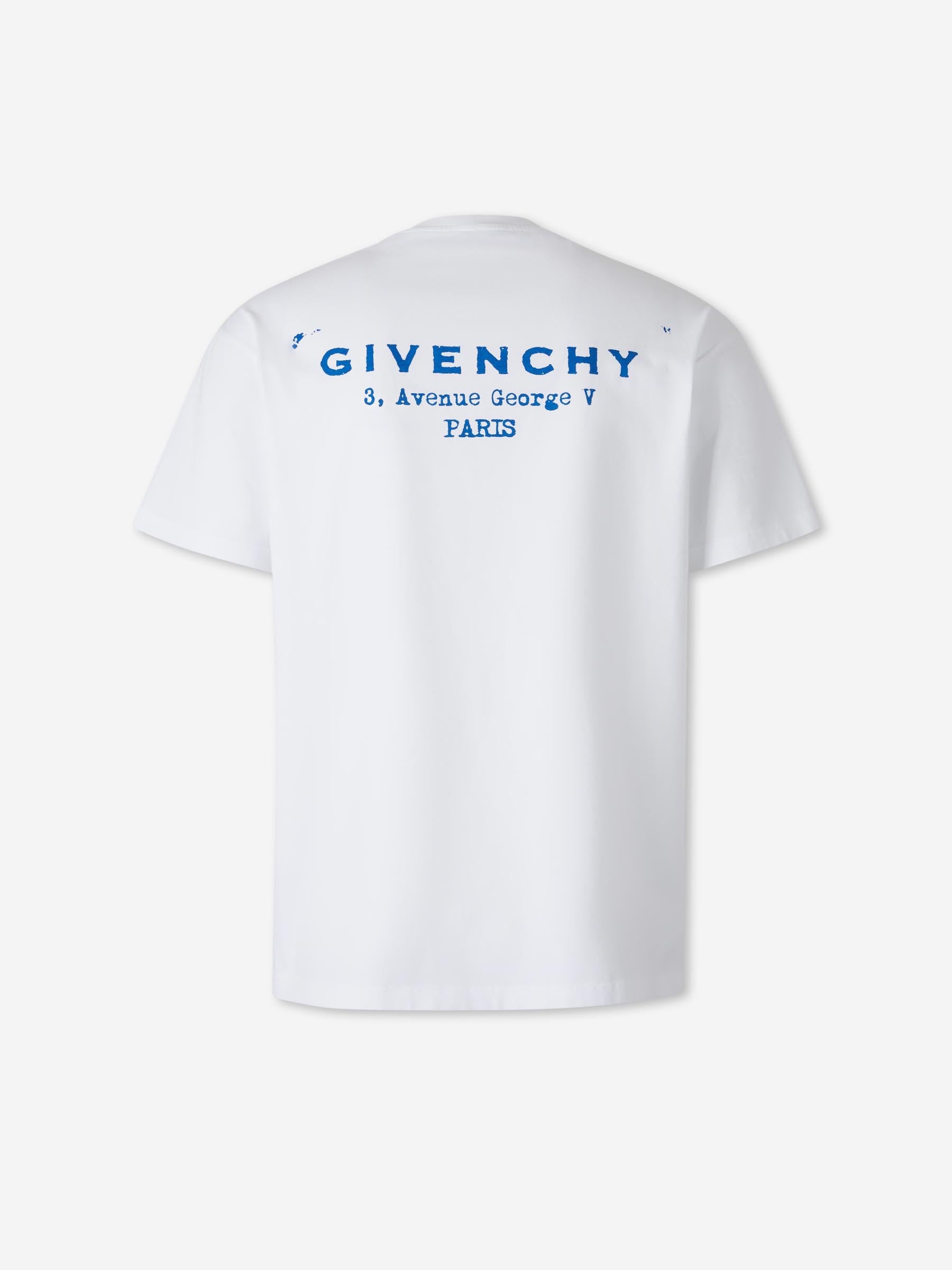 Givenchy Hombre Barcelona Camiseta Logo Estampado color Blanco sku 553-004447 01 - Foto 2