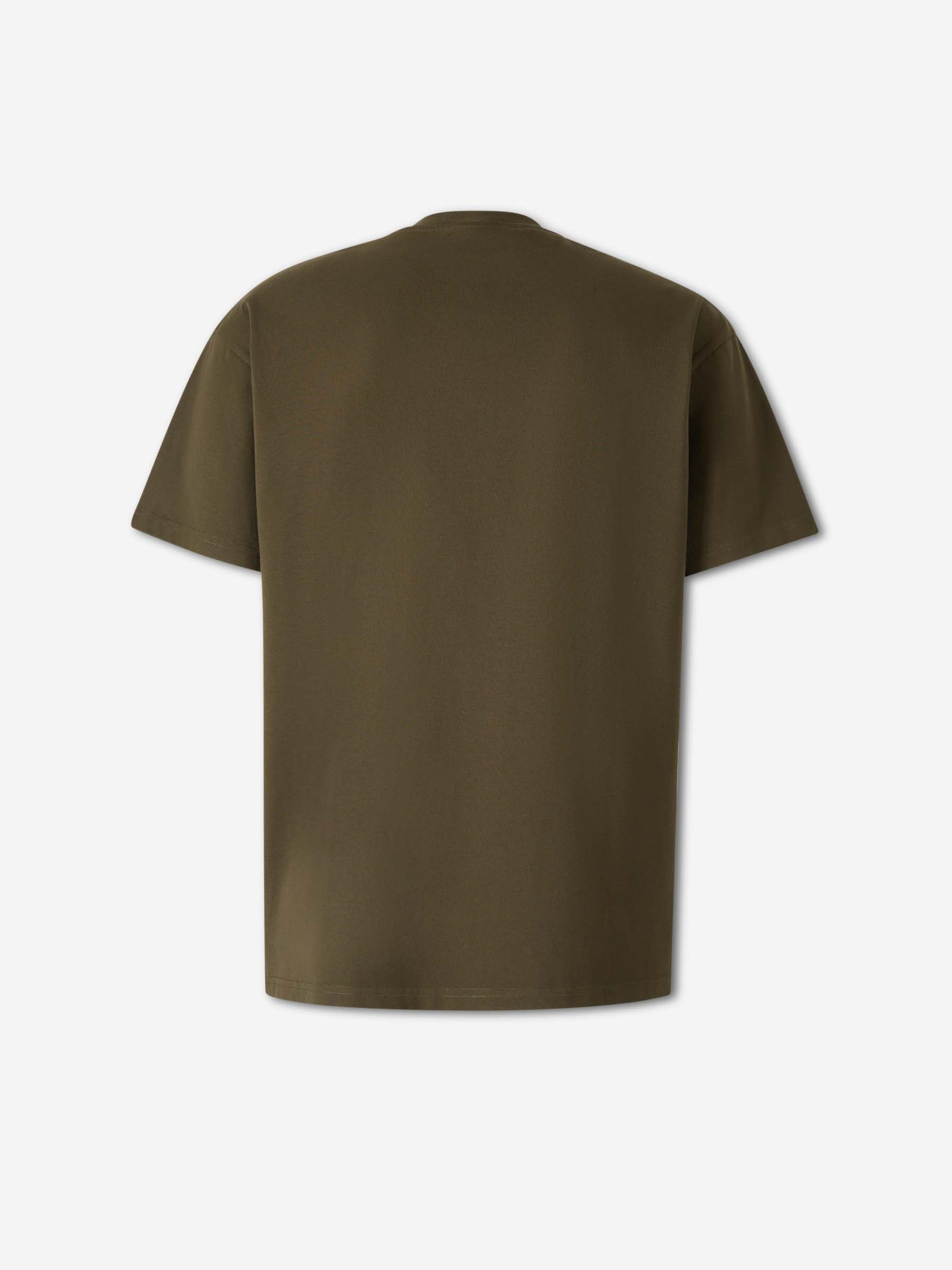 Givenchy Hombre Barcelona Camiseta Algodón Estampado color Verde Militar sku 553-004449 02 - Foto 2